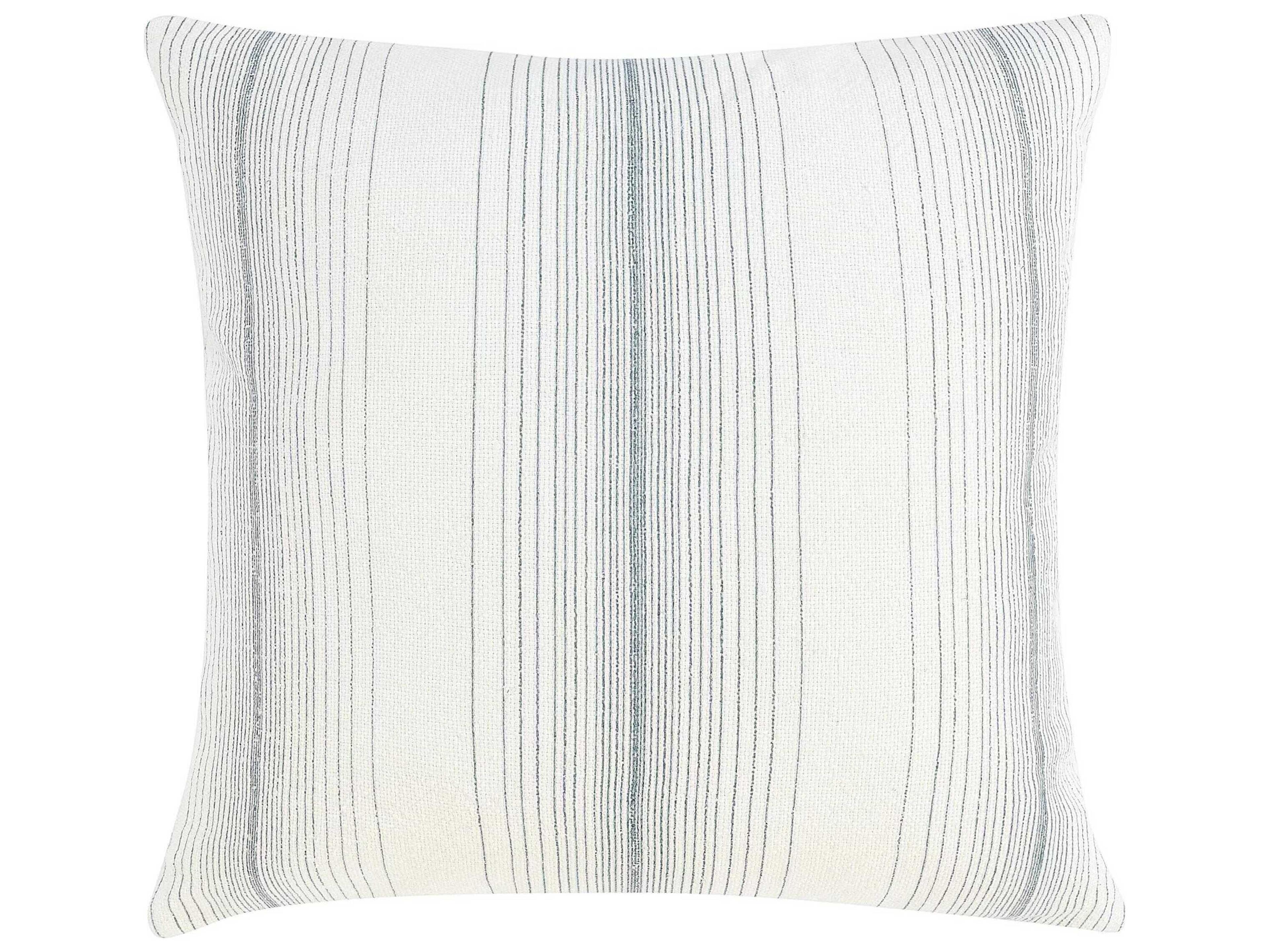 Villa by Classic Home Theta Capri Blue Throw Pillow