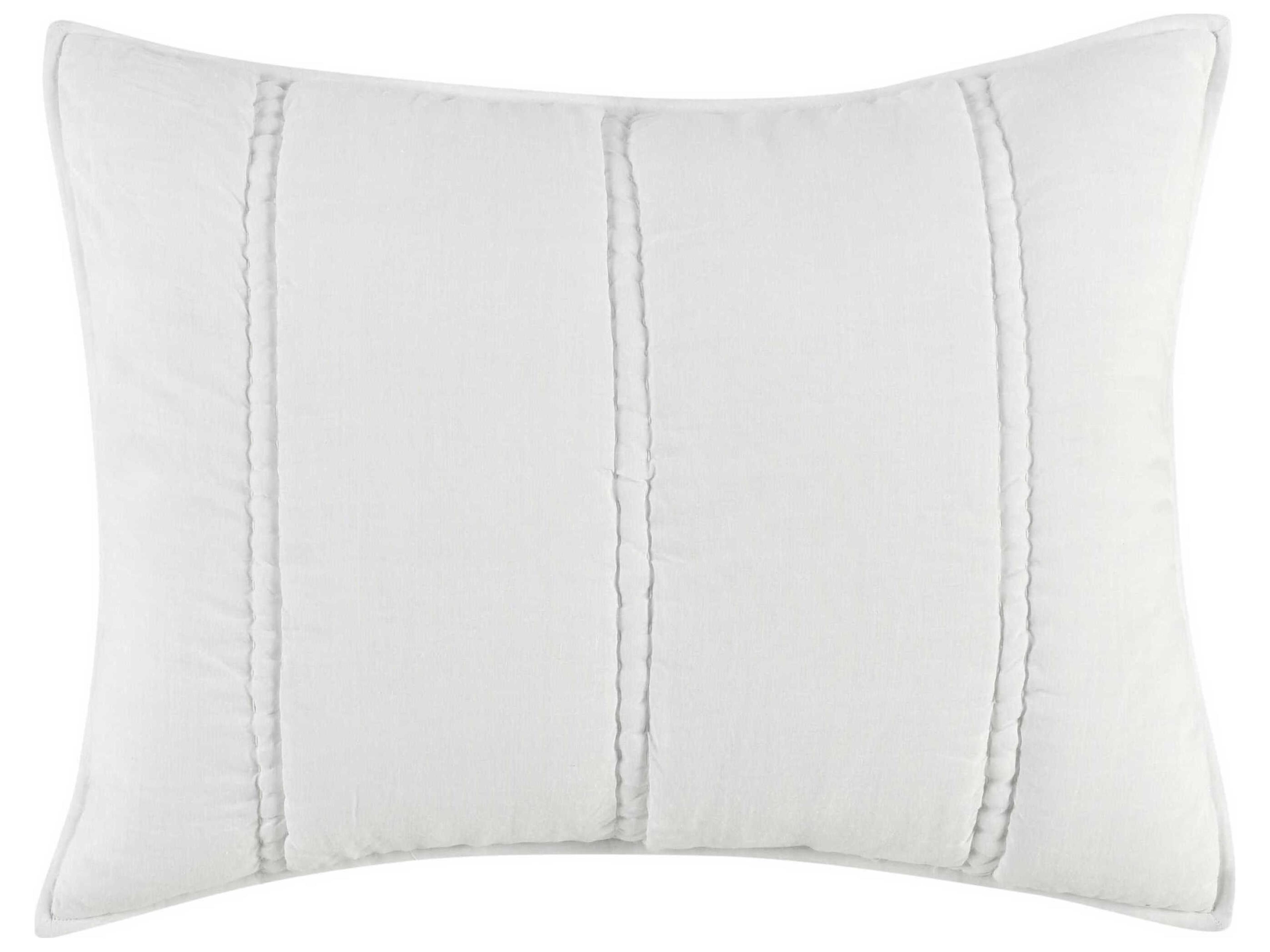 Villa by Classic Home Rowen White Standard Sham