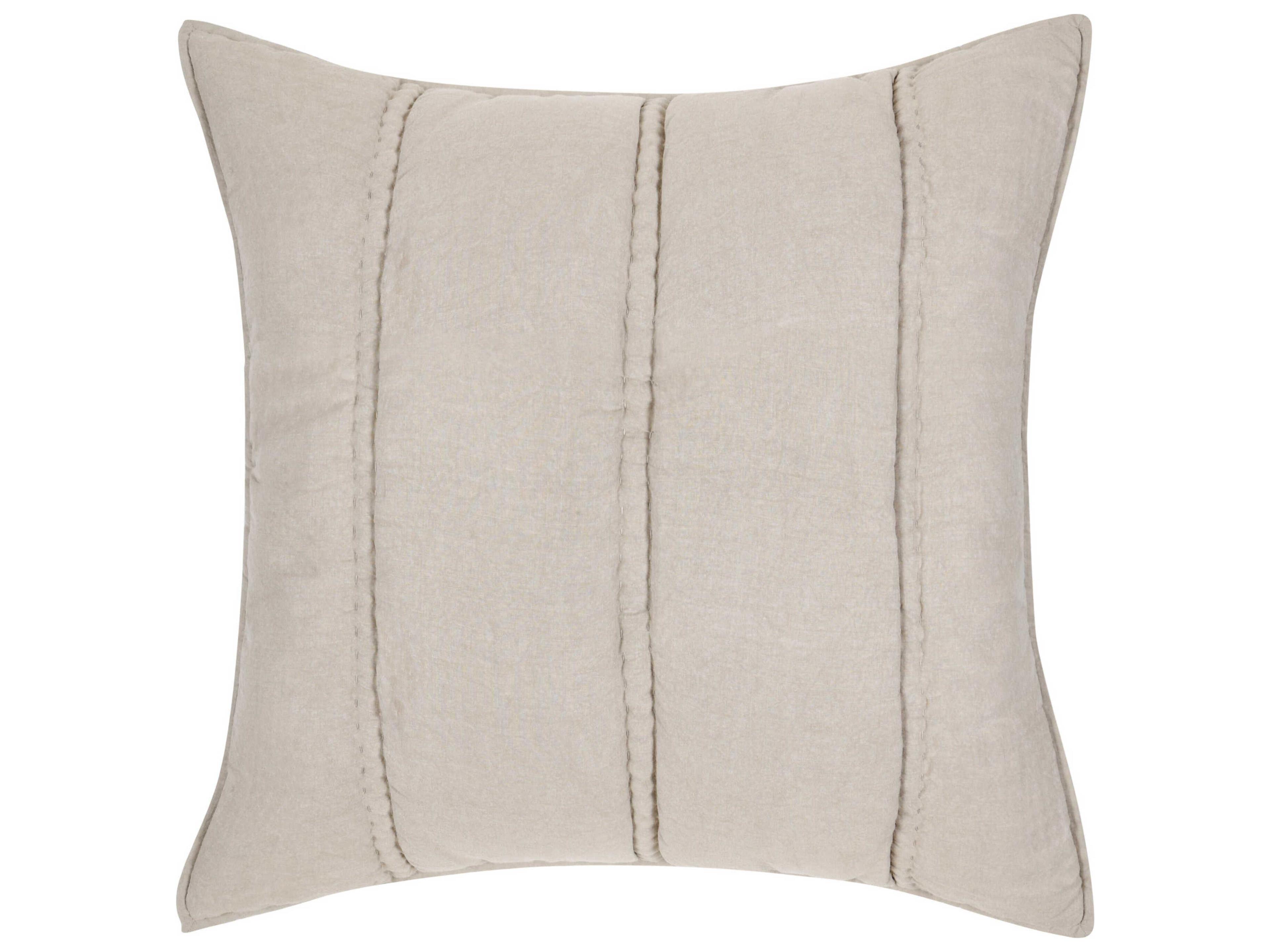 Villa by Classic Home Rowen Beige Euro Sham