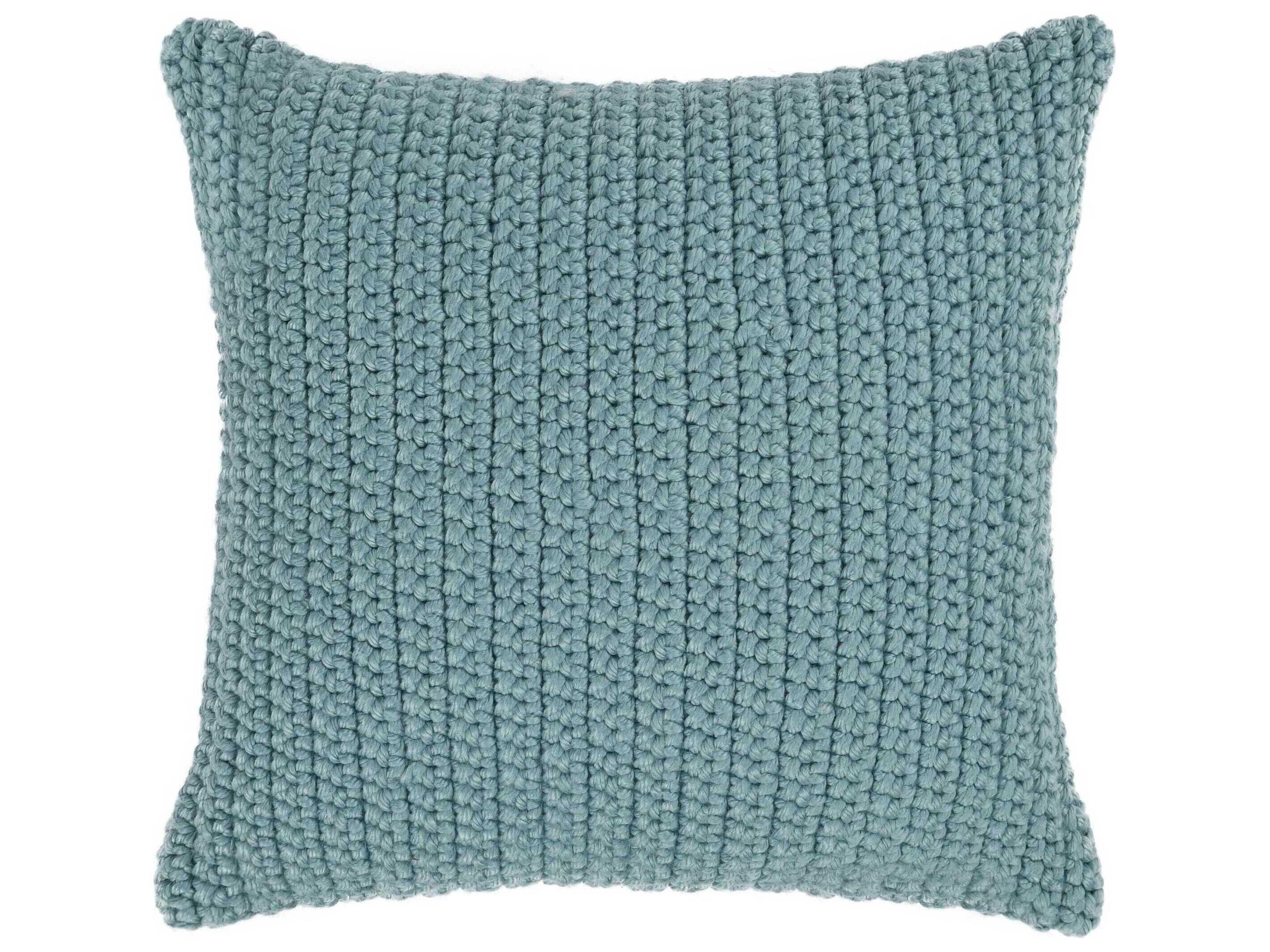 Villa by Classic Home Prism Blue Throw Pillow