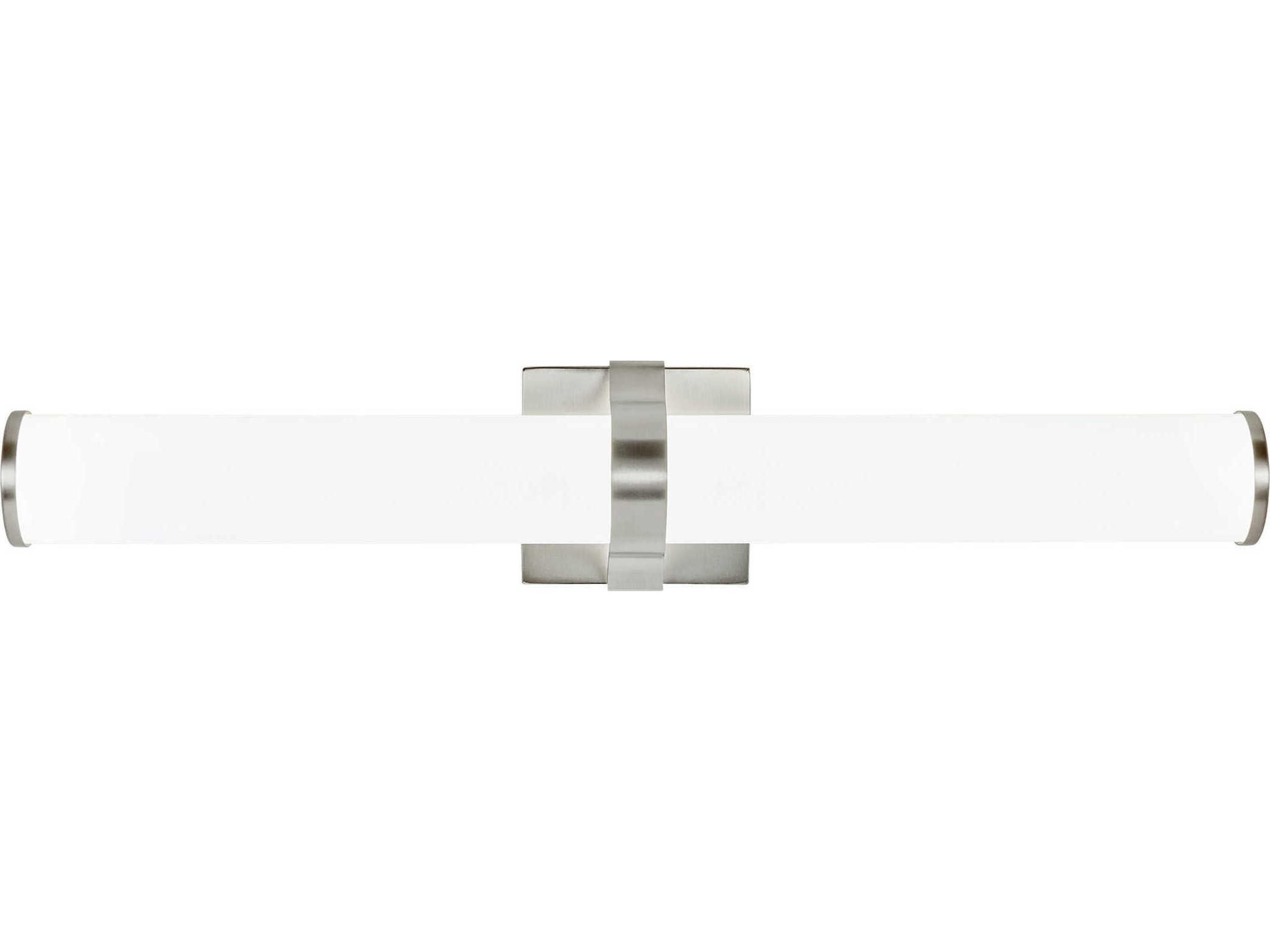 Visual Comfort Modern Lynk 1-Light Satin Nickel Vanity Light