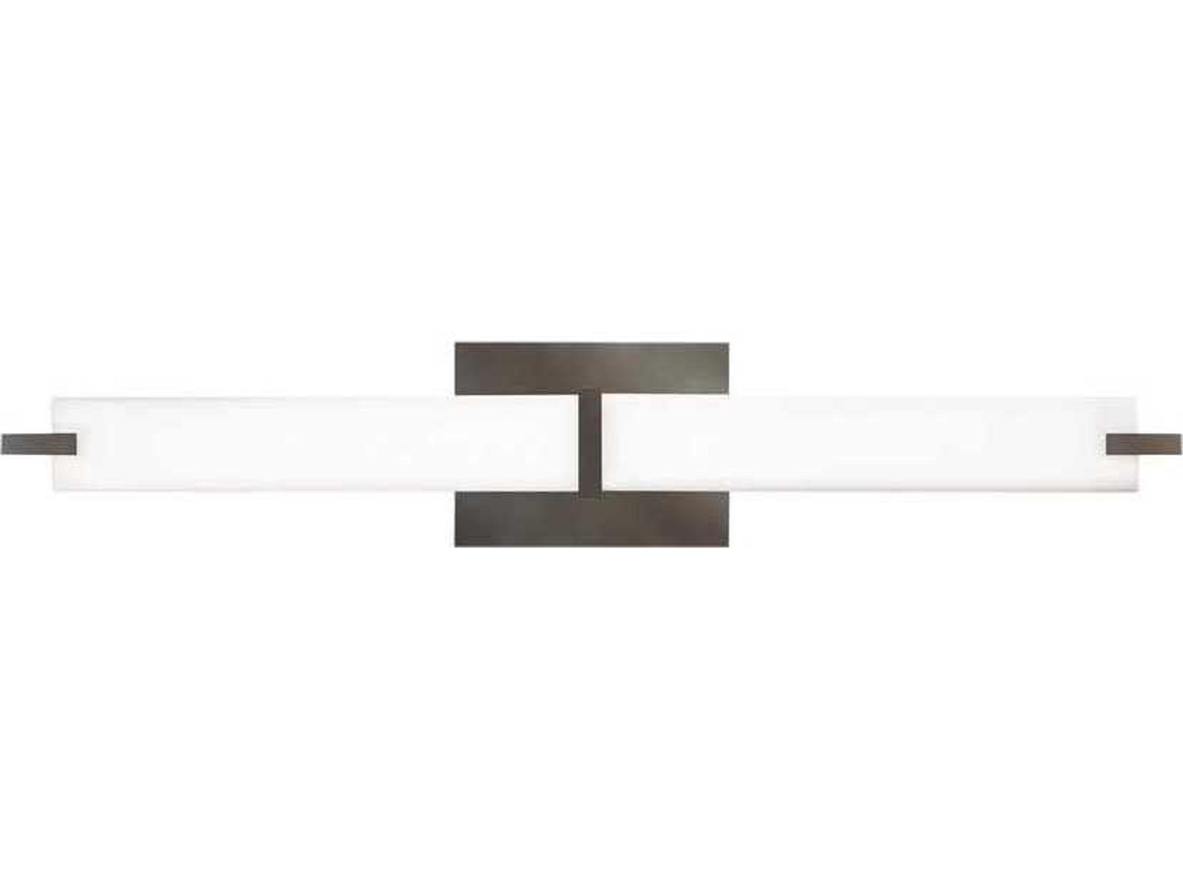 Visual Comfort Modern Metro 1-Light Antique Bronze Vanity Light