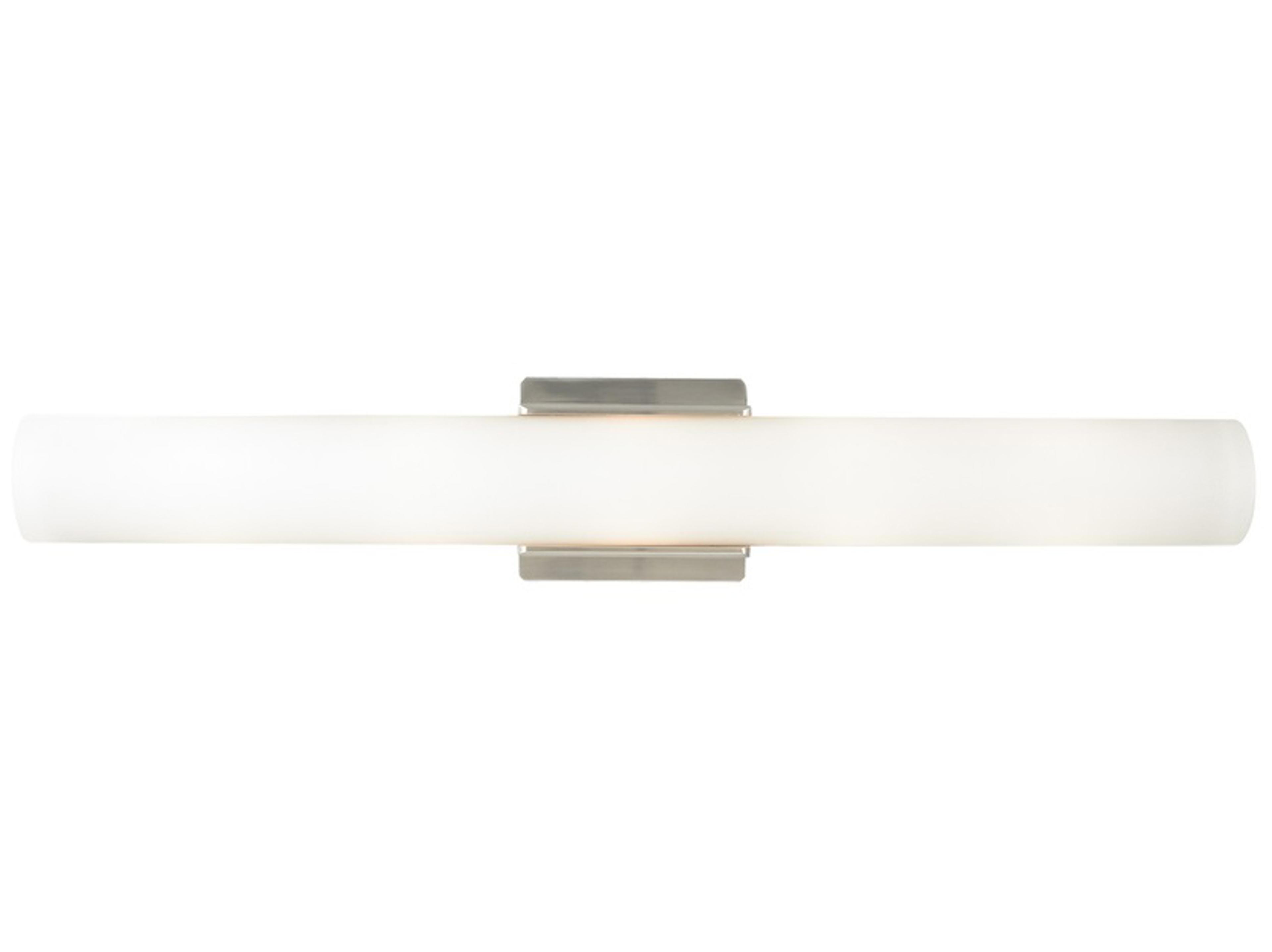 Visual Comfort Modern Solace 1-Light Silver Vanity Light