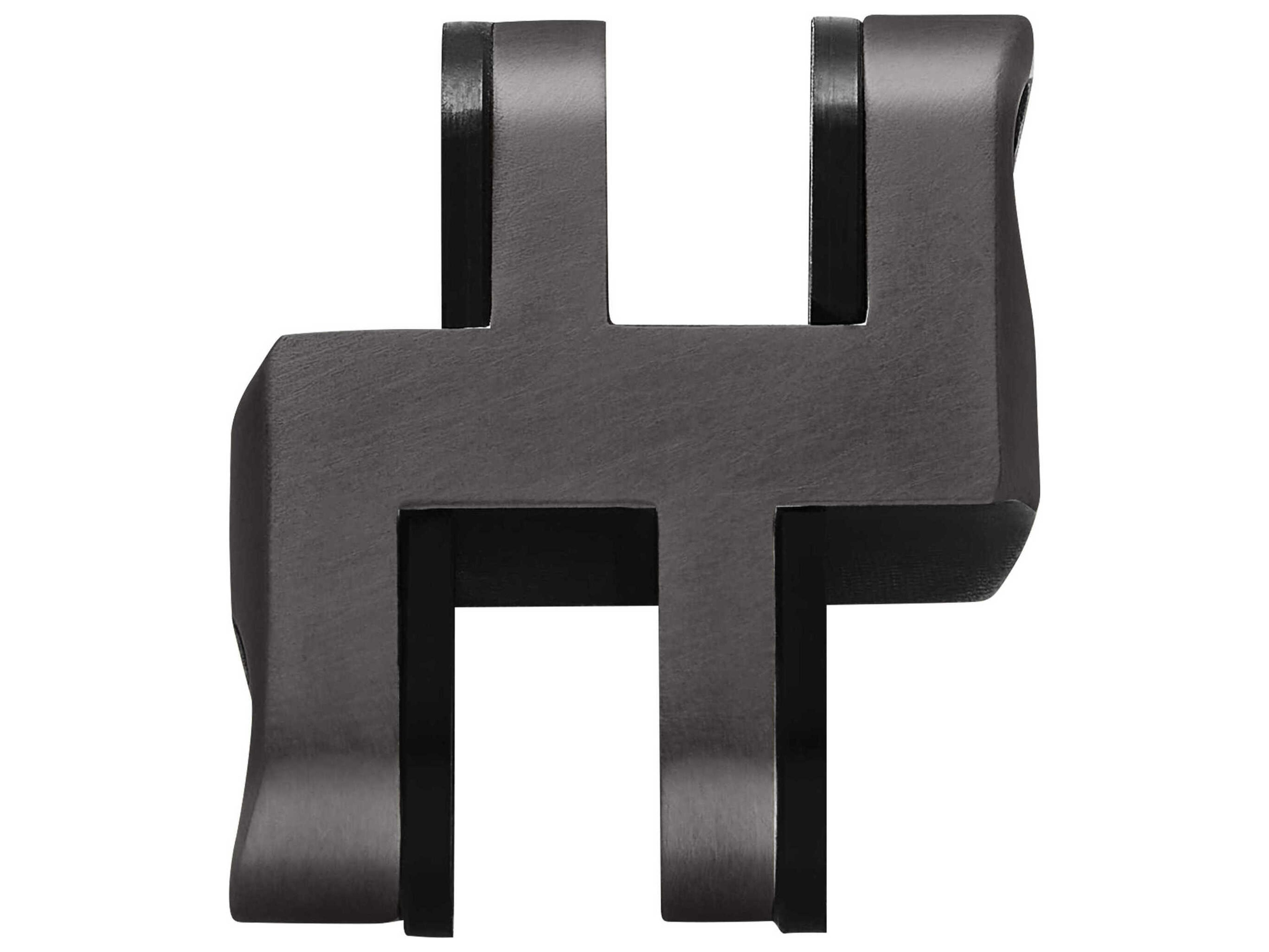 Visual Comfort Modern Collier Dark Bronze Isolated Mechanical Connector