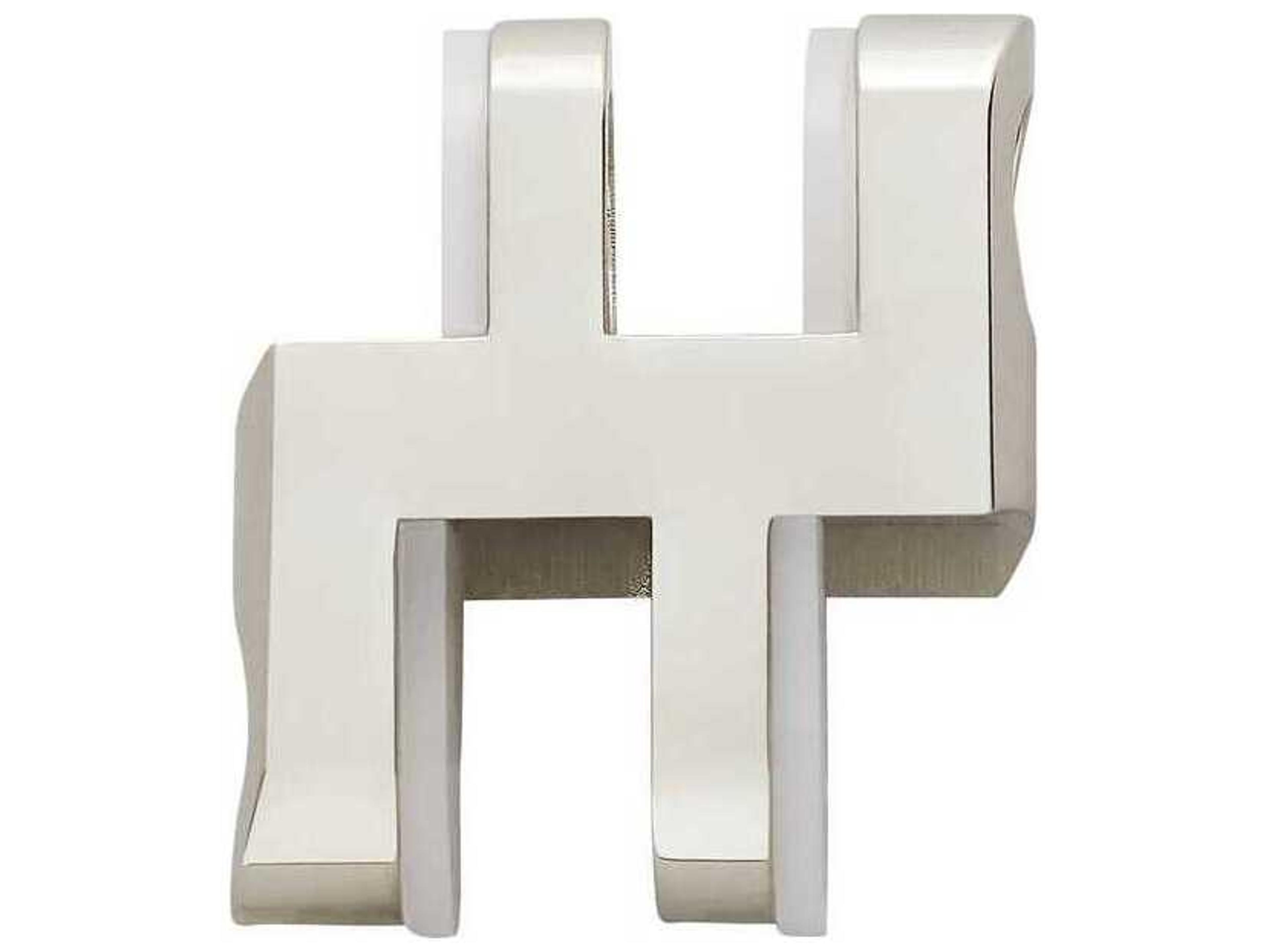 Visual Comfort Modern Collier Polished Nickel Isolated Mechanical Connector