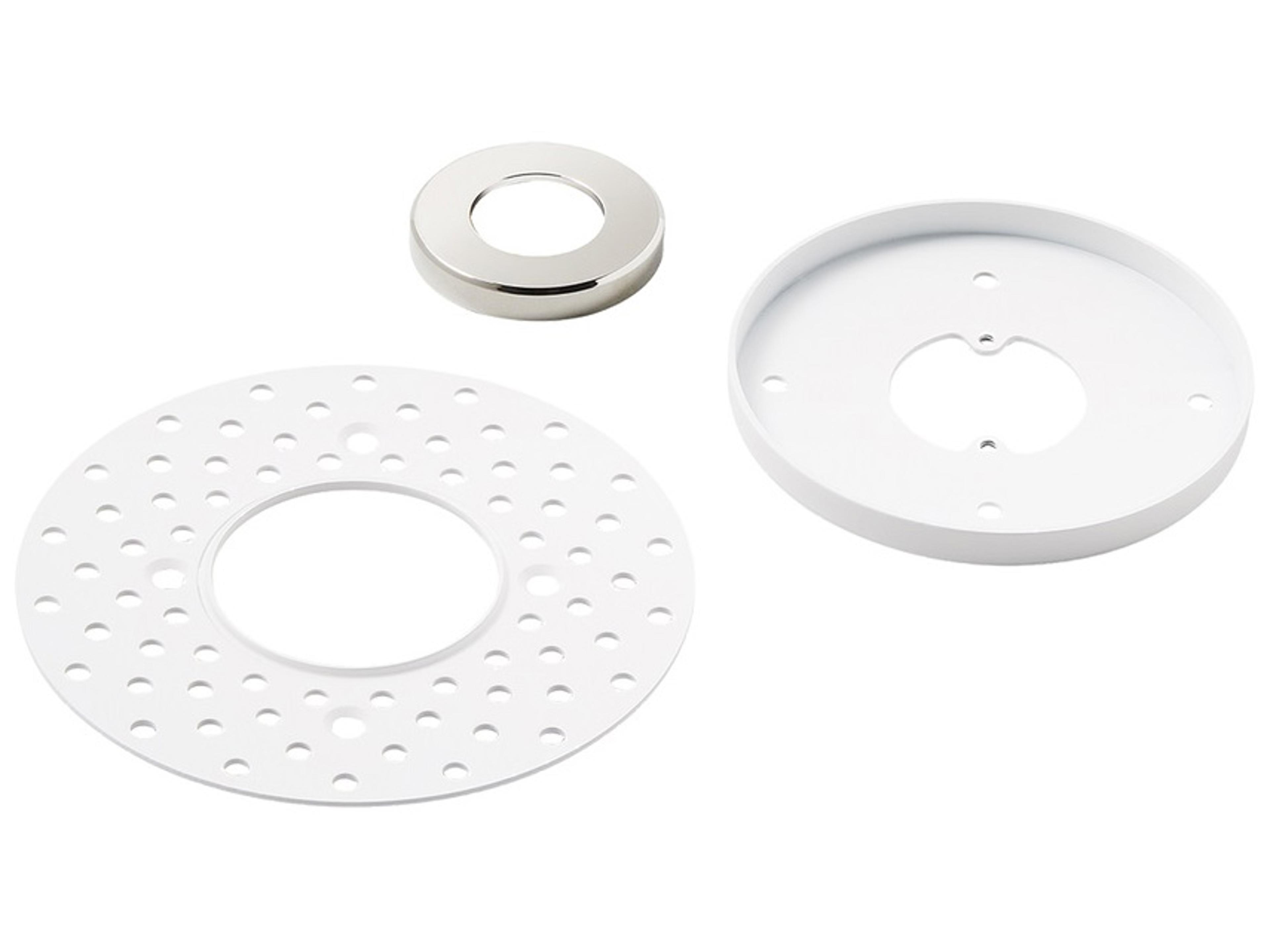 Visual Comfort Modern Collier Polished Nickel Mud in Plate