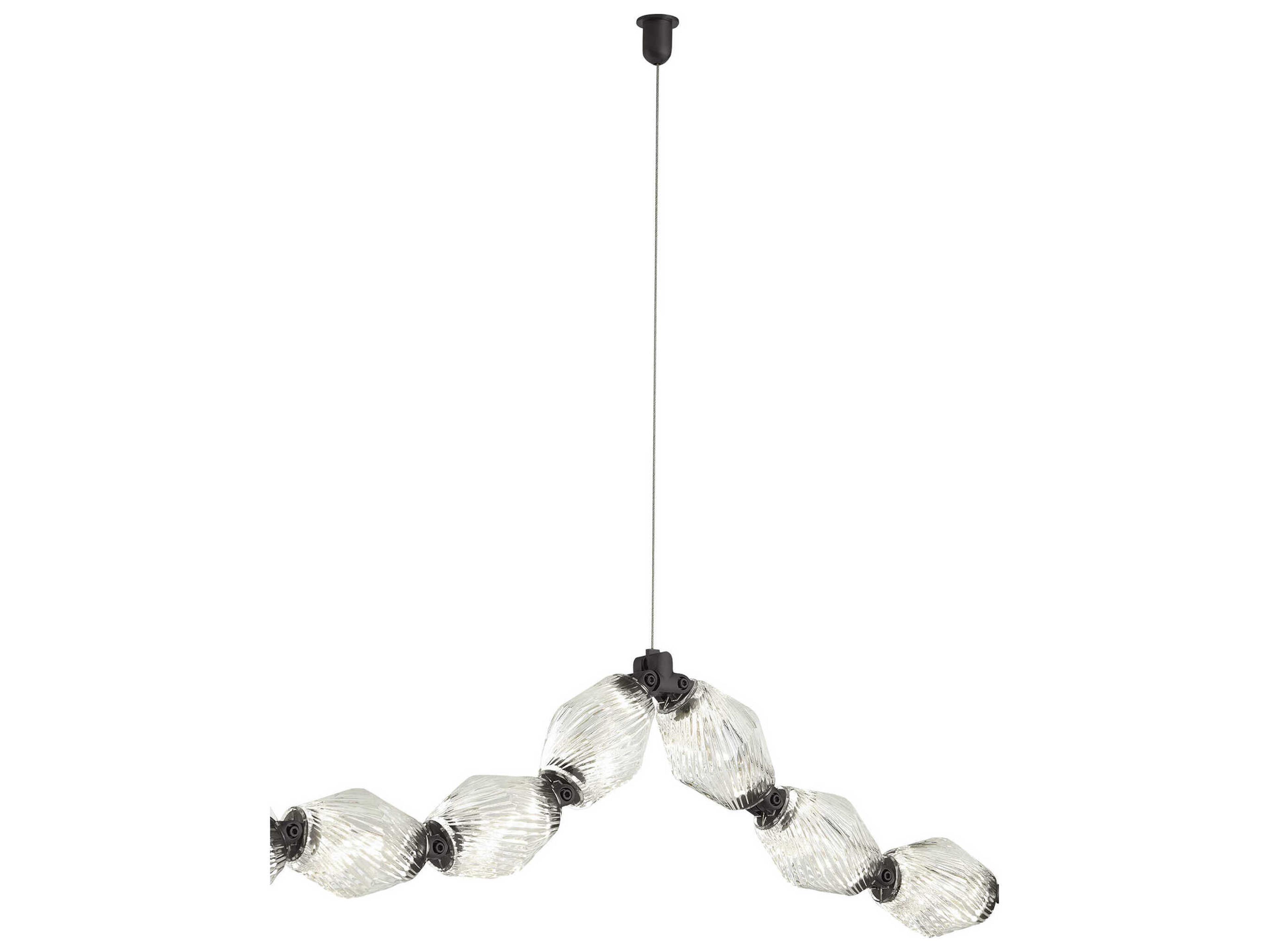 Visual Comfort Modern Collier Dark Bronze Swag Cable