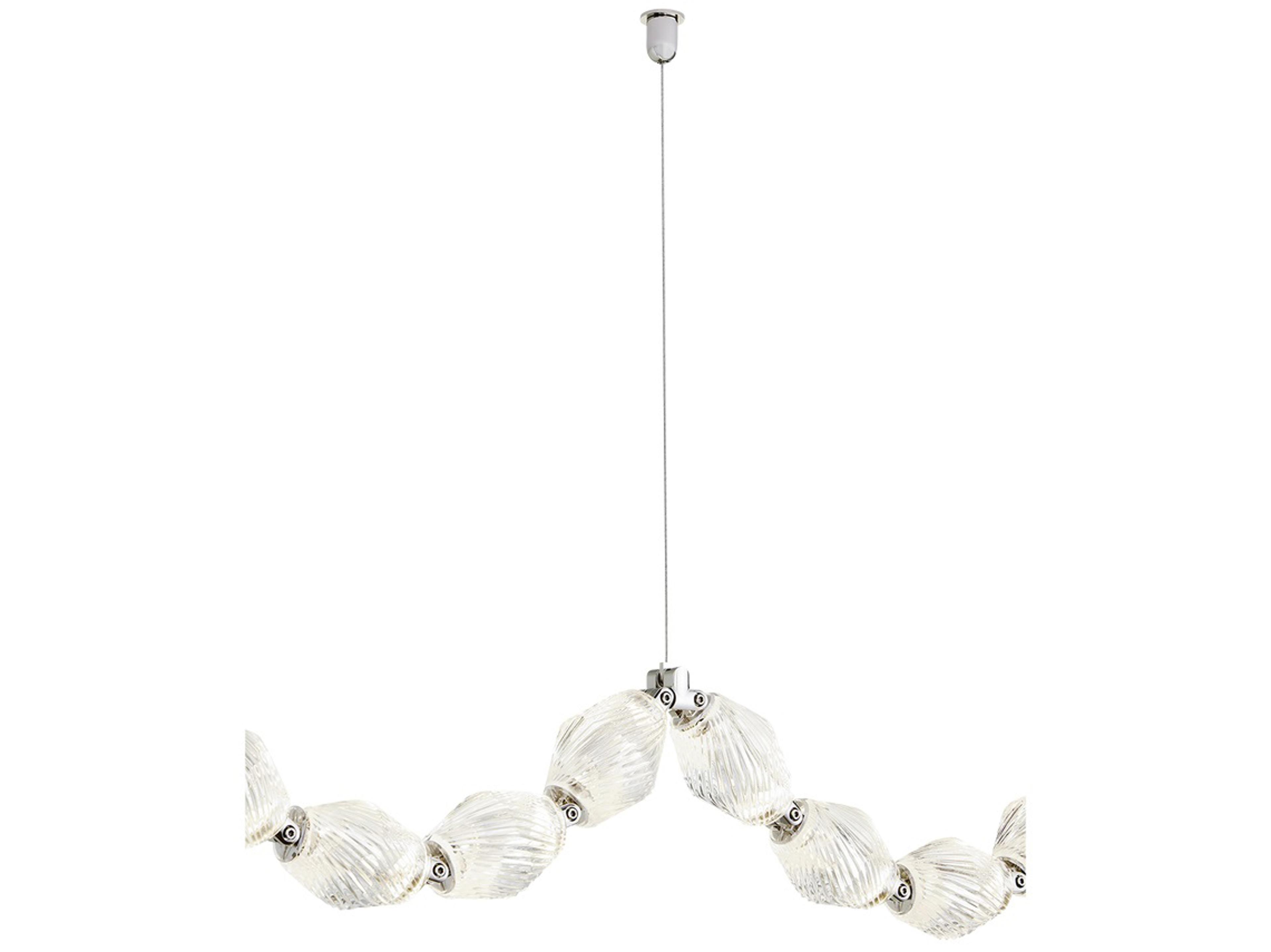 Visual Comfort Modern Collier Polished Nickel Swag Cable