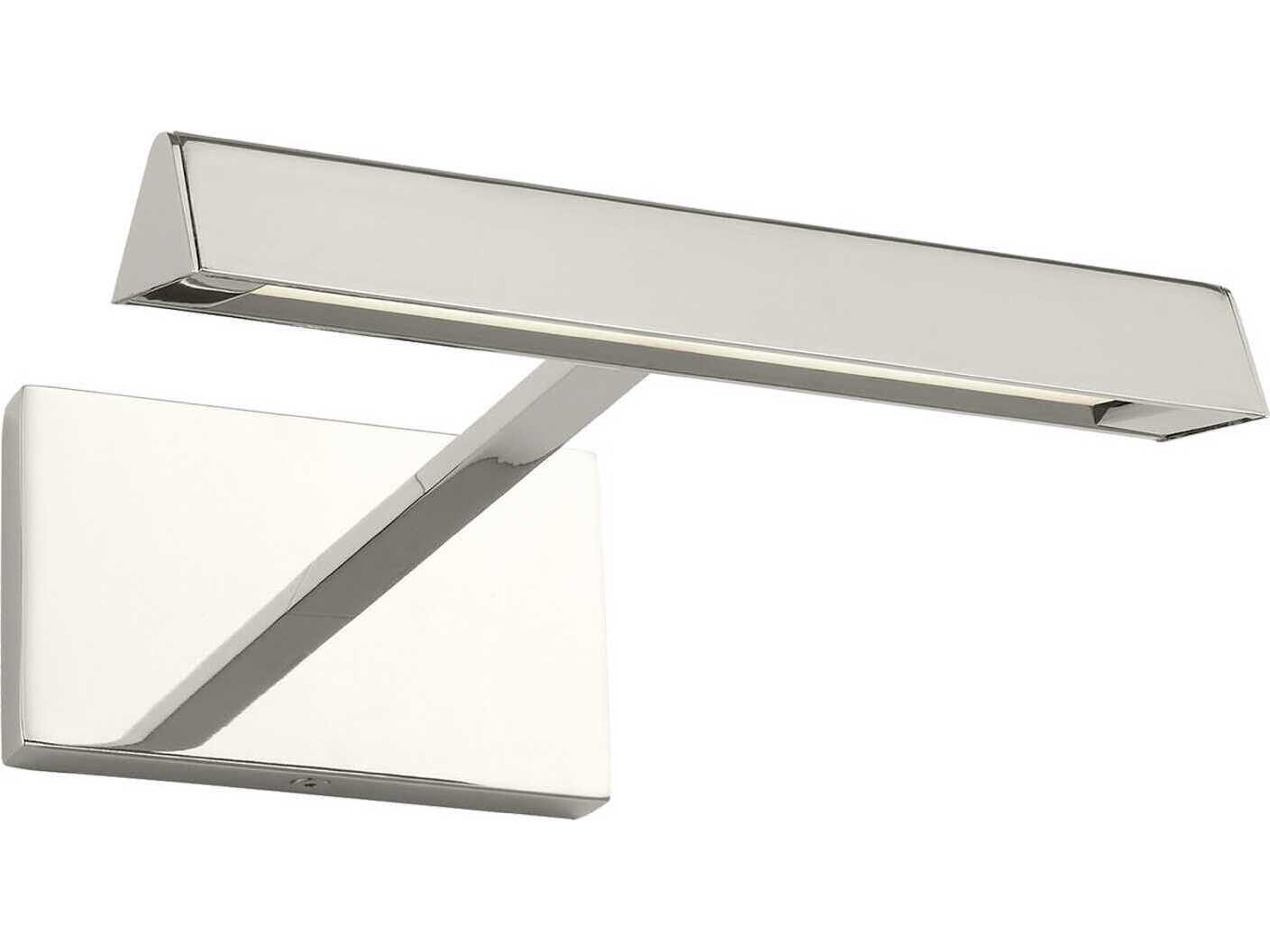 Visual Comfort Modern Dessau 1-Light Polished Nickel Picture Light