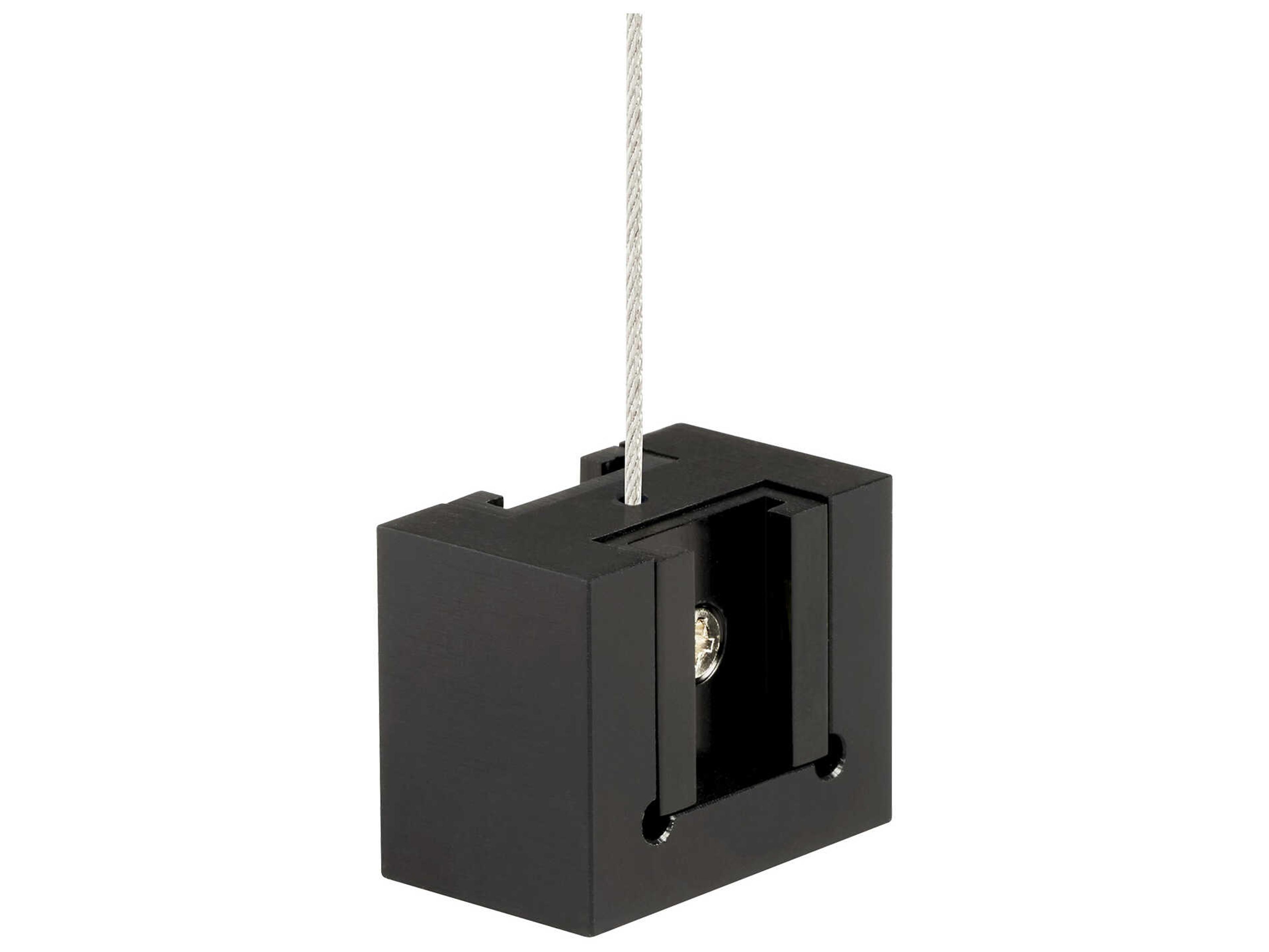 Visual Comfort Modern Dyna Anodized Black Mechanical Connector