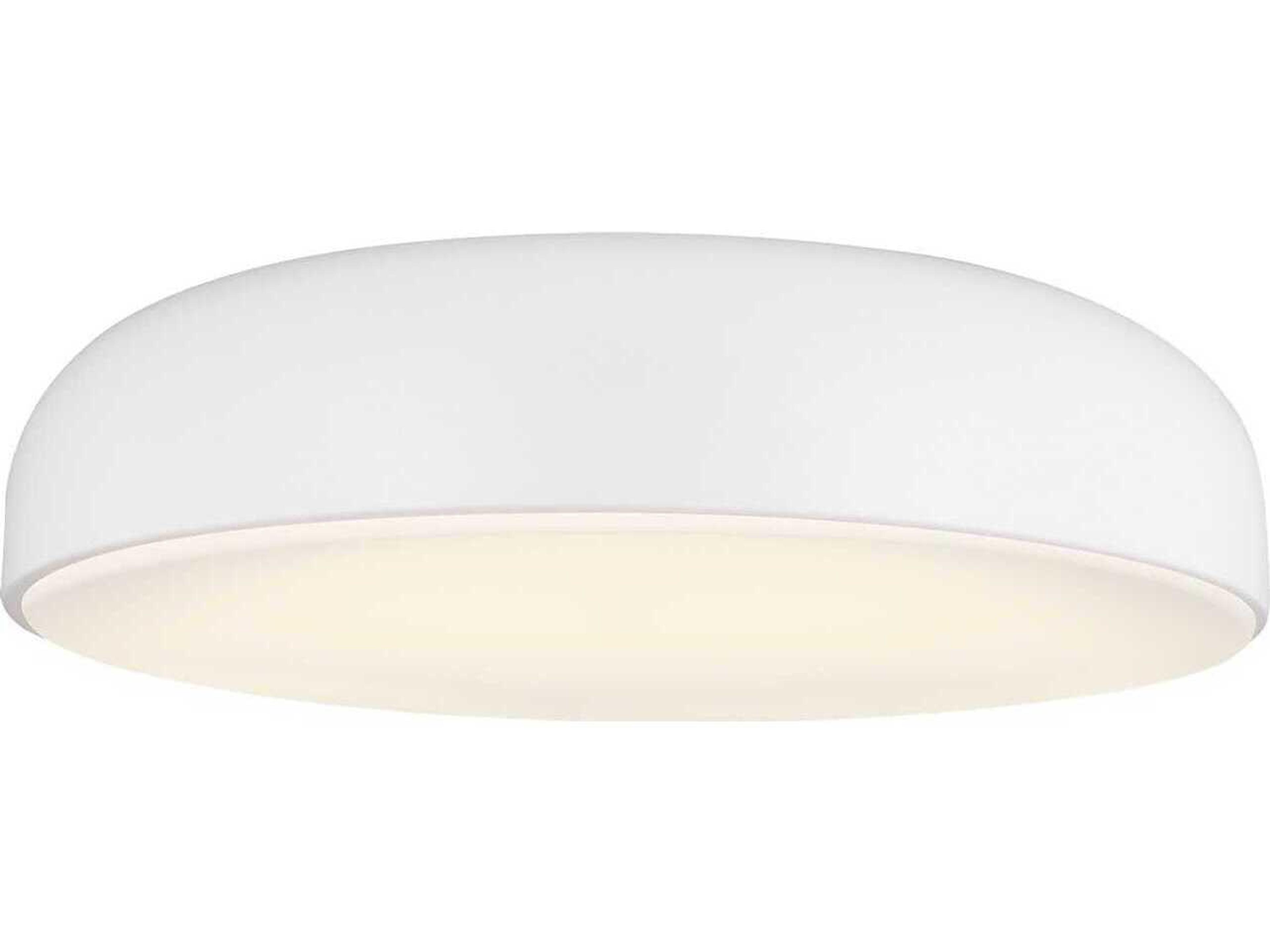 Visual Comfort Modern Kosa 1-Light Matte White Pendant