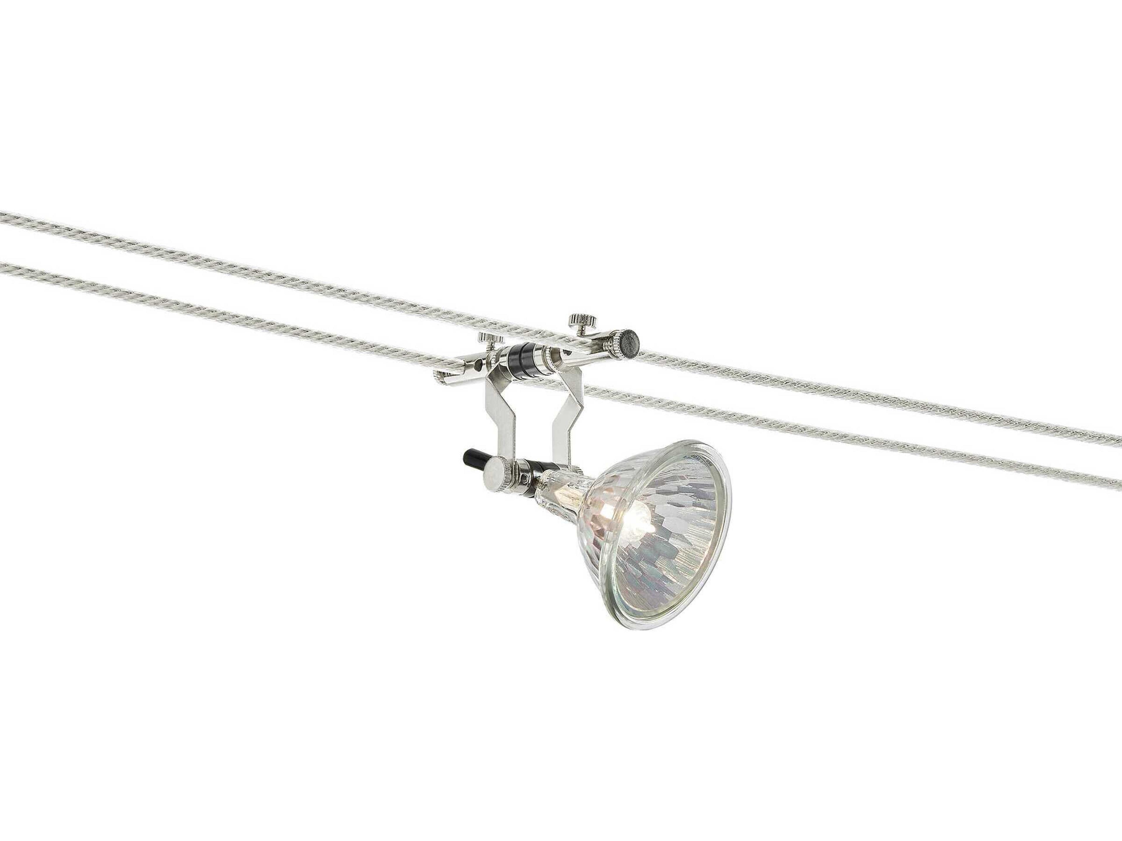 Visual Comfort Modern K-Pivot Satin Nickel Spot Light