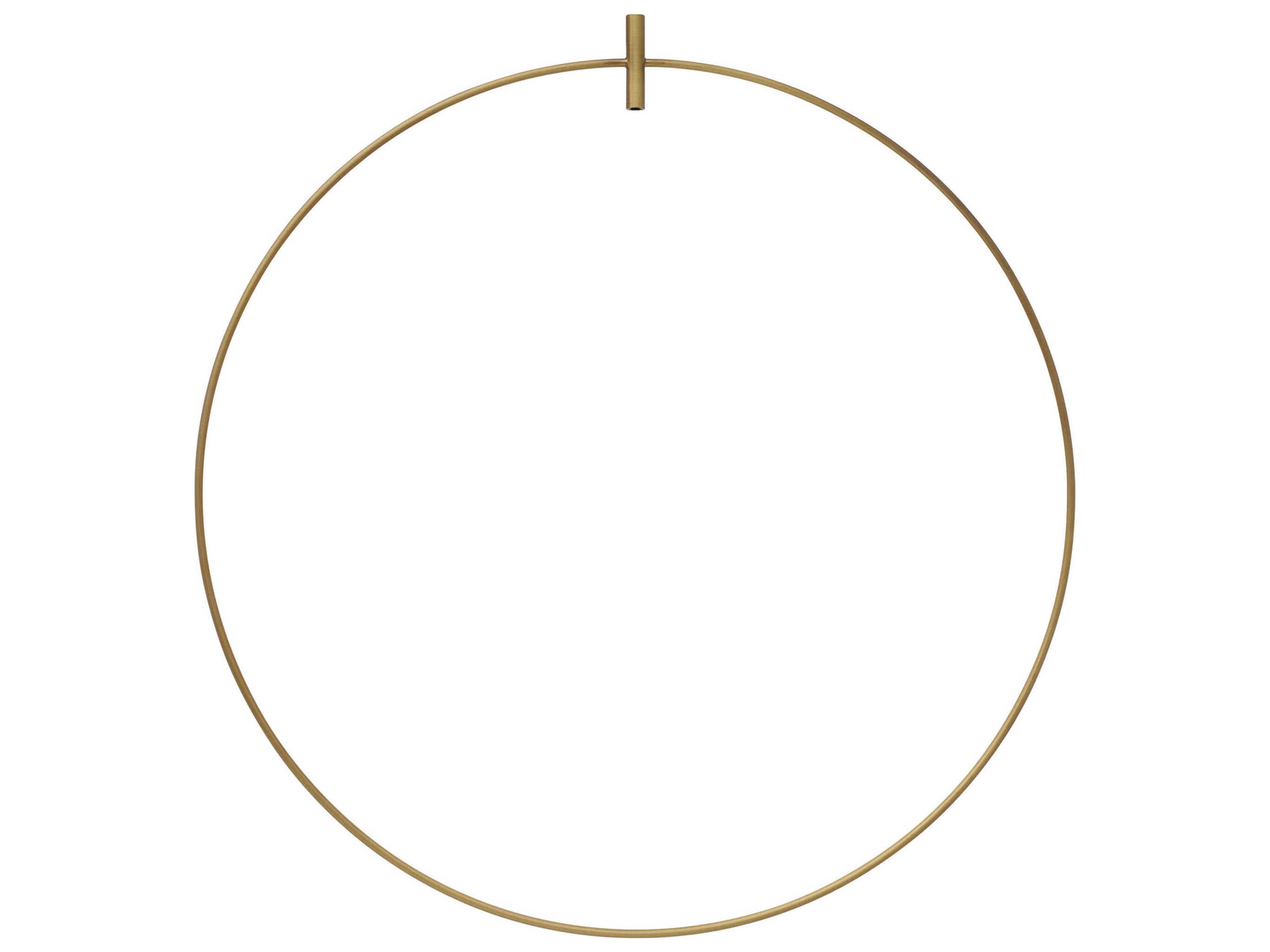 Visual Comfort Modern Locus Aged Brass Accessory