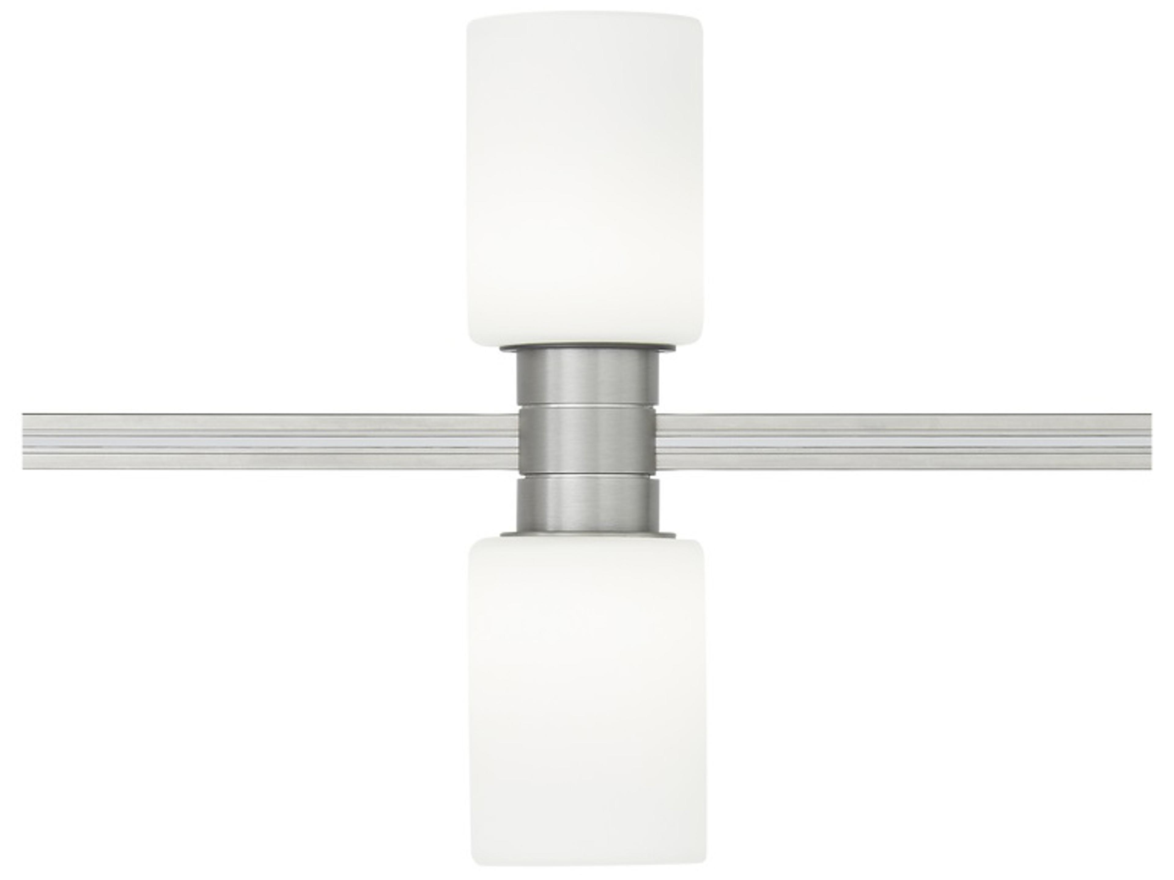 Visual Comfort Modern Cylinders 1-Light Satin Nickel Spot Light