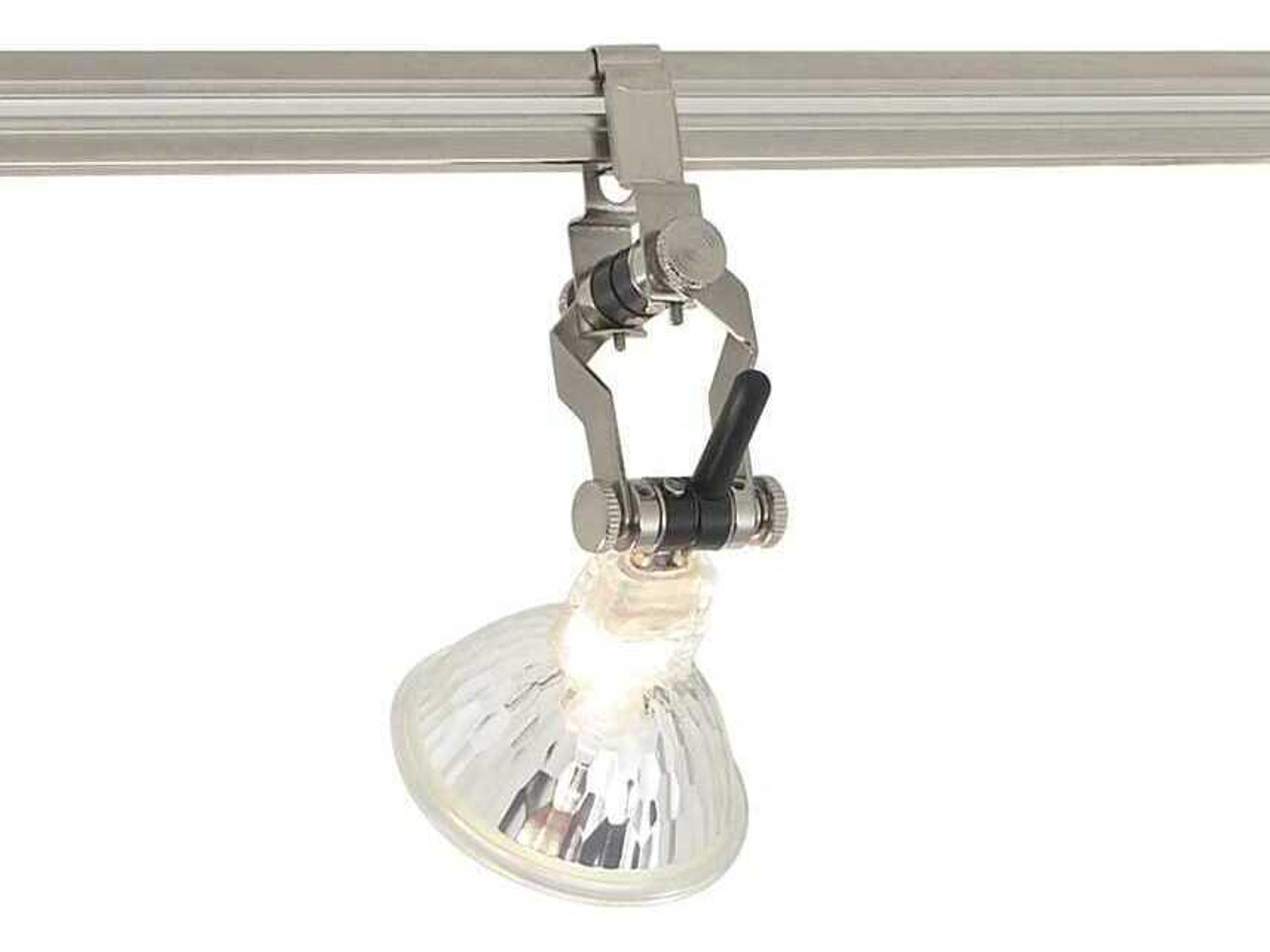 Visual Comfort Modern Pivot 1-Light Satin Nickel Spot Light