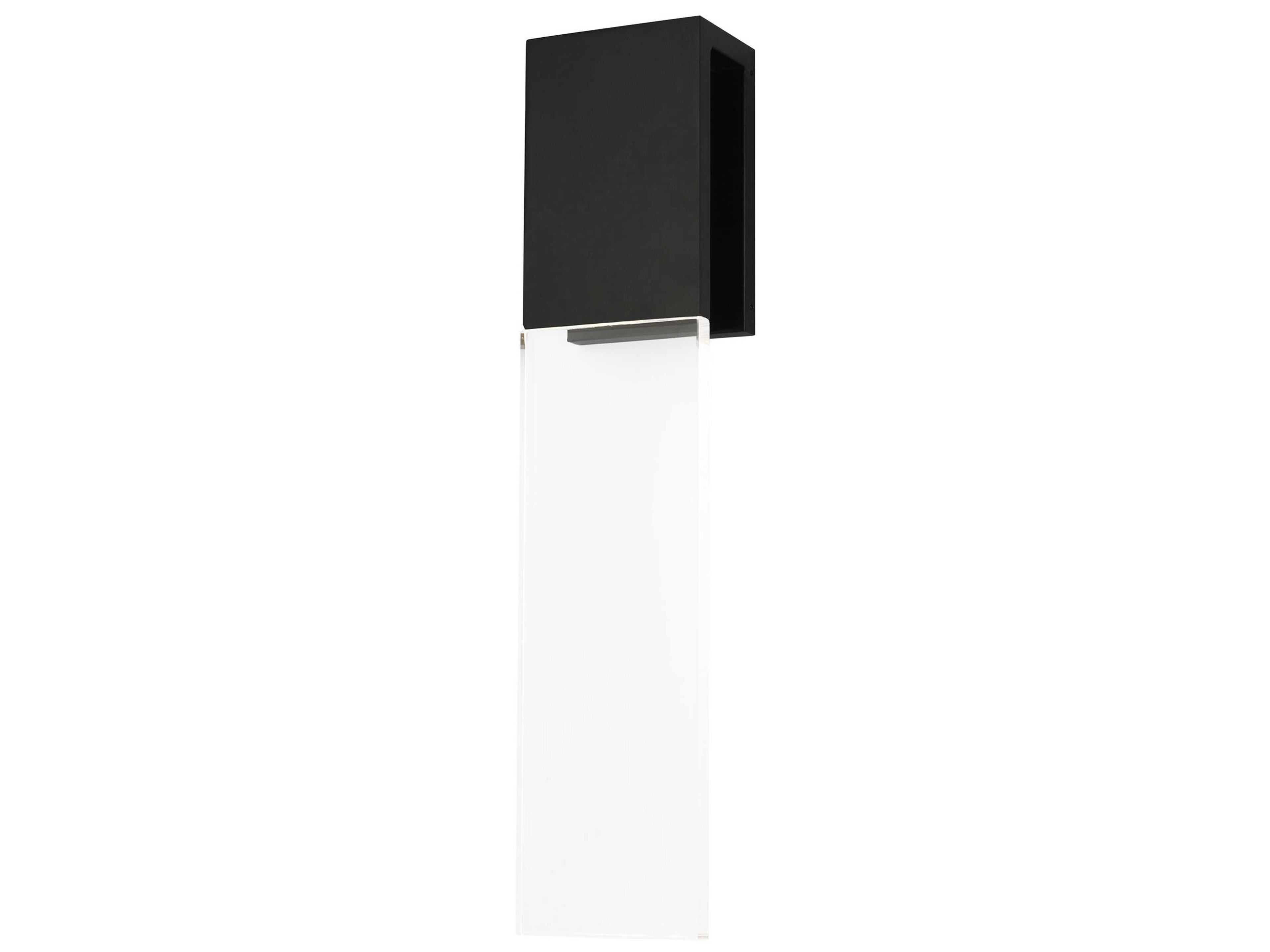 Visual Comfort Modern Kulma 1-Light Black Wall Sconce