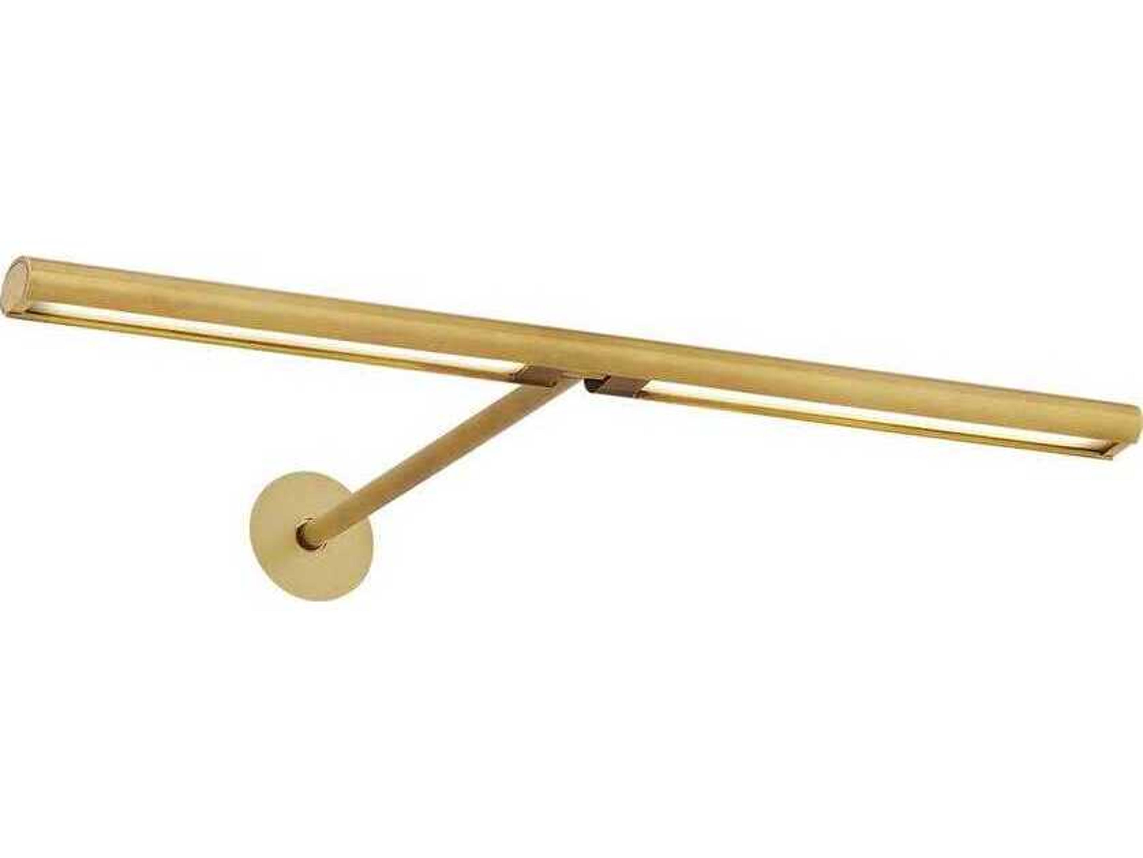 Visual Comfort Modern Plural 1-Light Natural Brass Picture Light