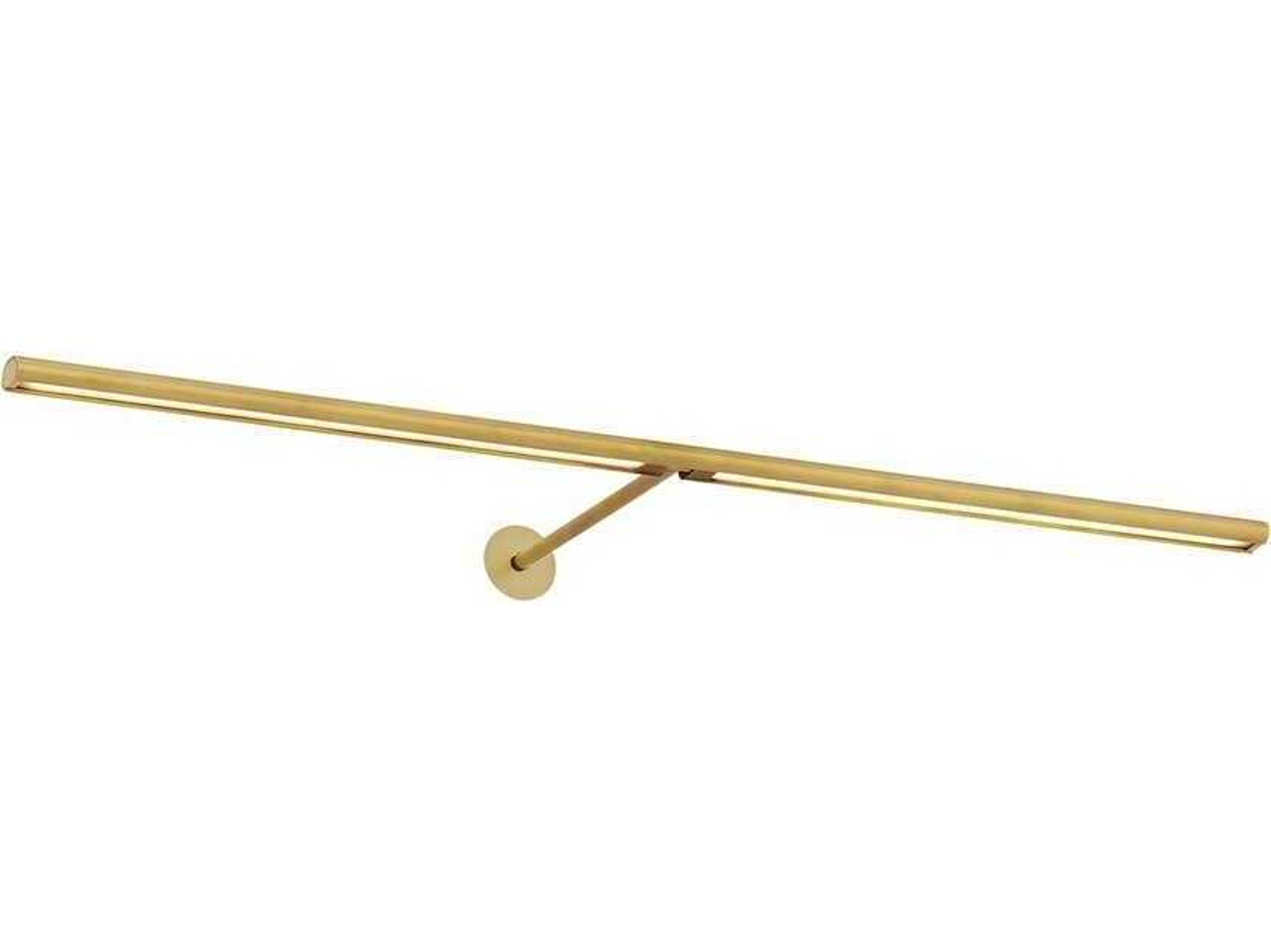 Visual Comfort Modern Plural 1-Light Natural Brass Picture Light