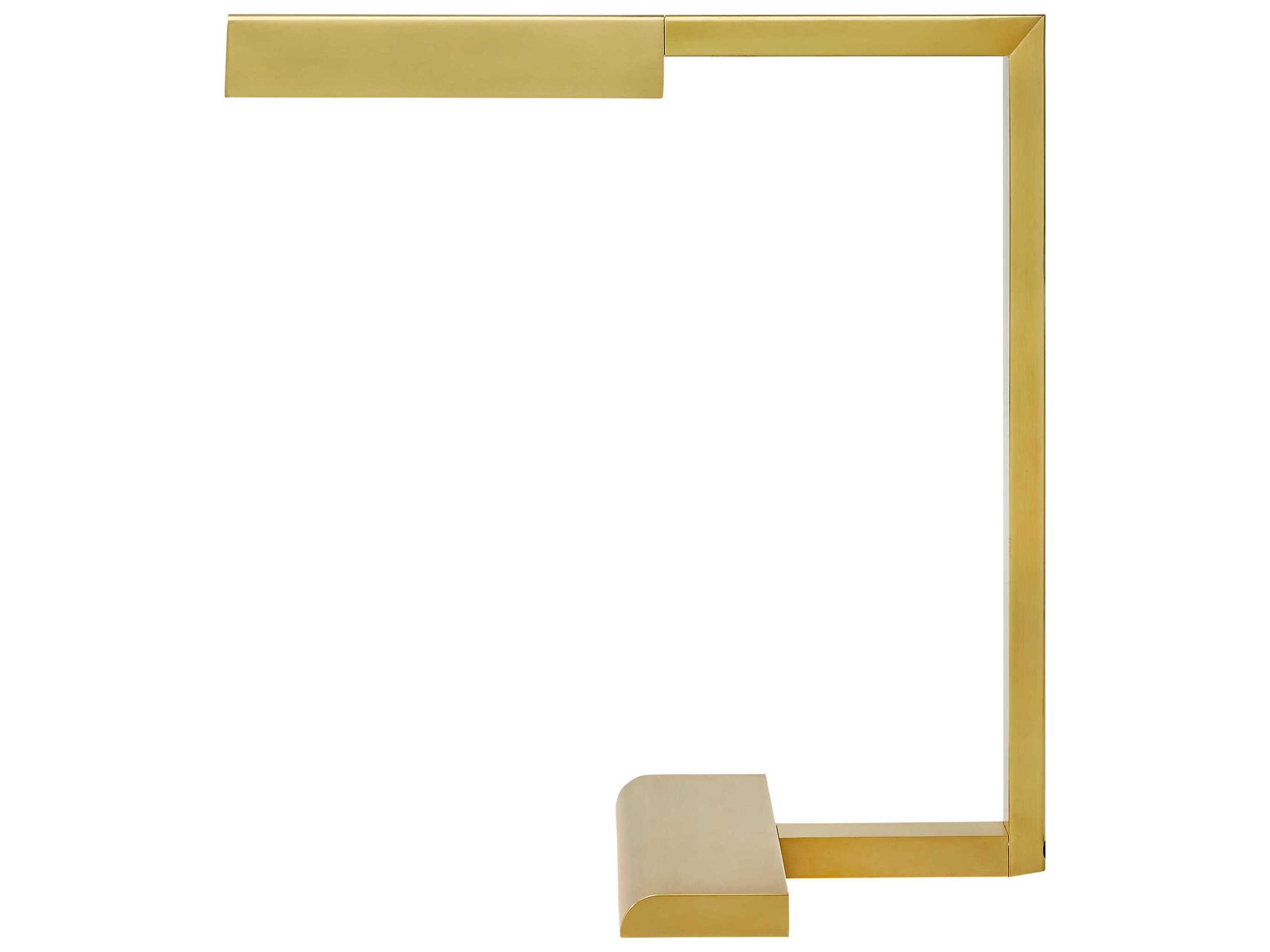 Visual Comfort Modern Dessau Natural Brass Desk Lamp