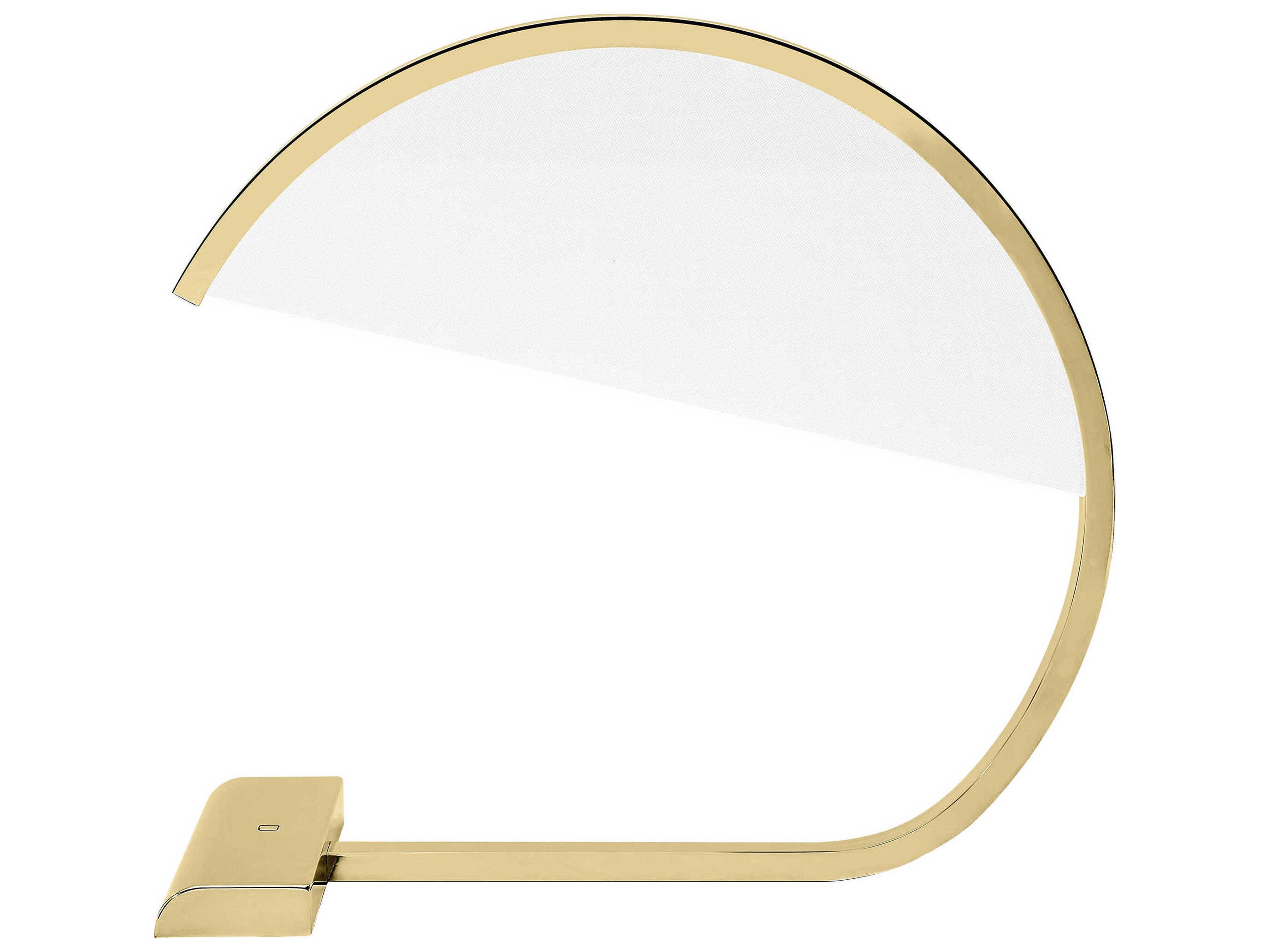 Visual Comfort Modern Karla Natural Brass Table Lamp