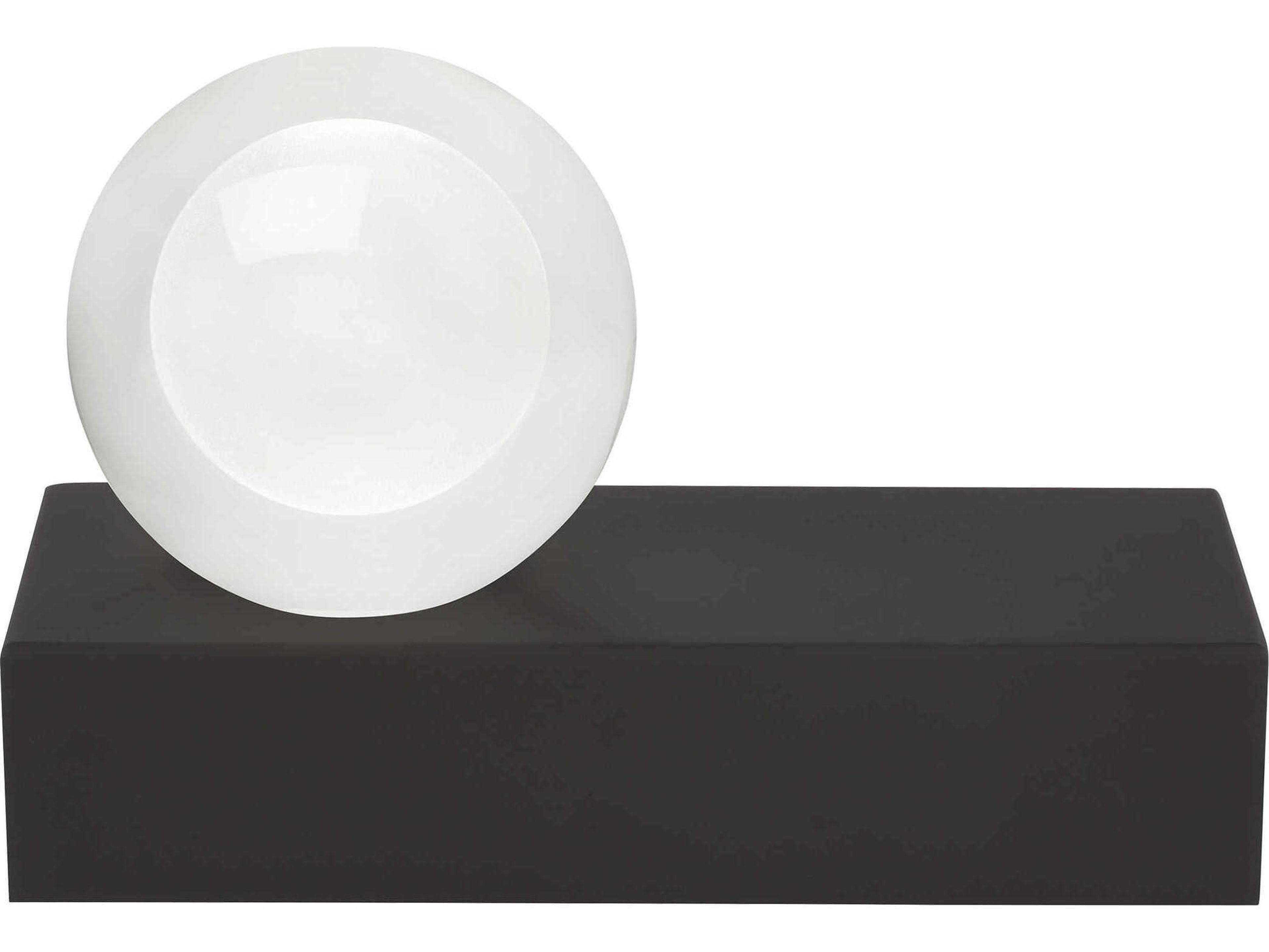 Visual Comfort Modern Mina Nightshade Black Table Lamp