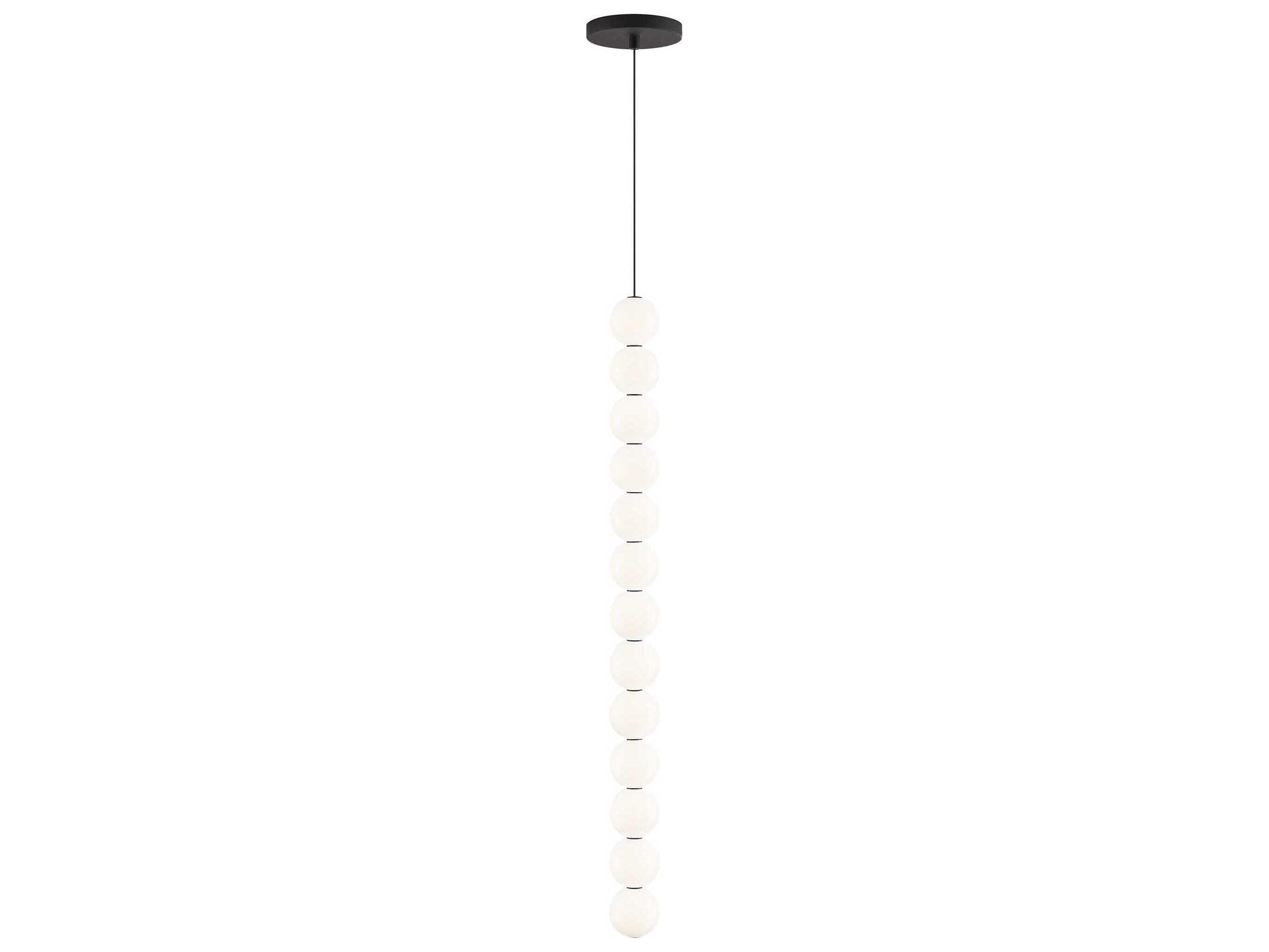 Visual Comfort Modern Orbet 13-Light Nightshade Black Mini Pendant