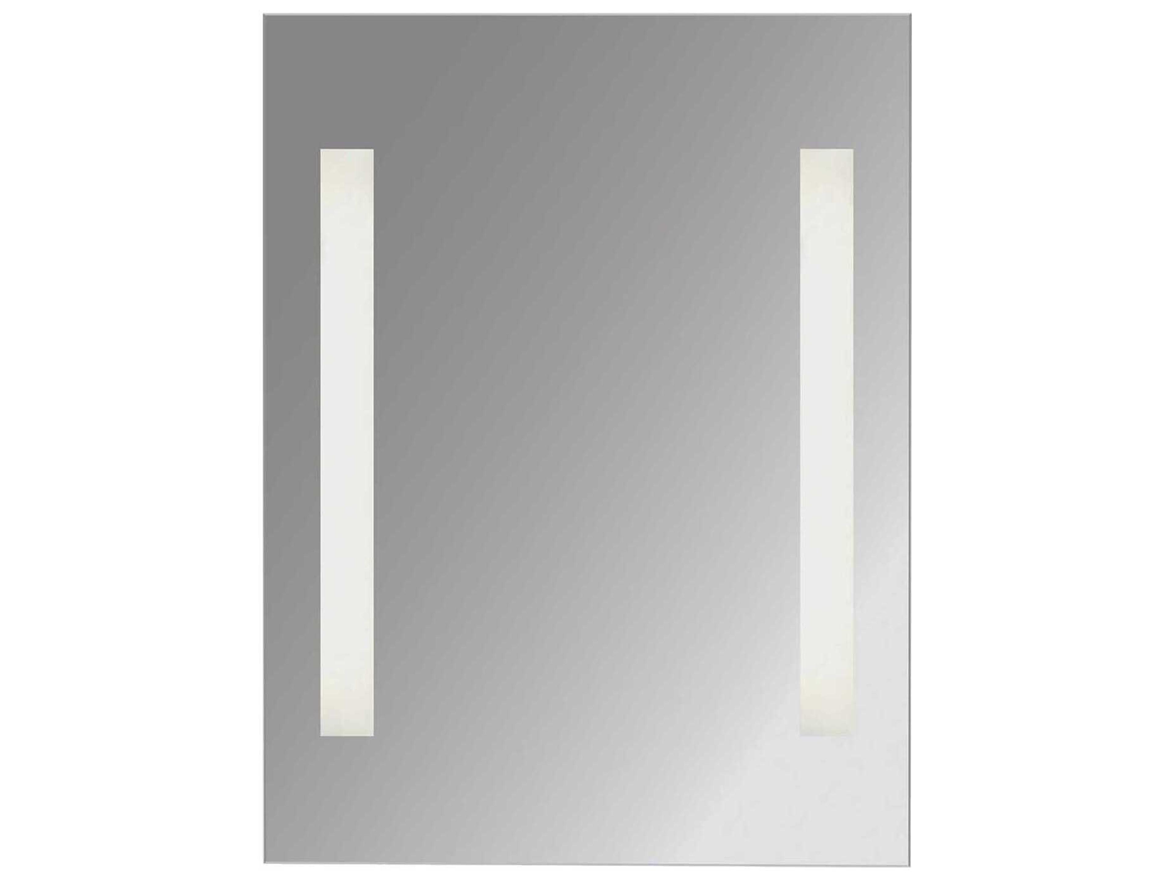 Visual Comfort Modern Reflection Rectangular Wall Mirror