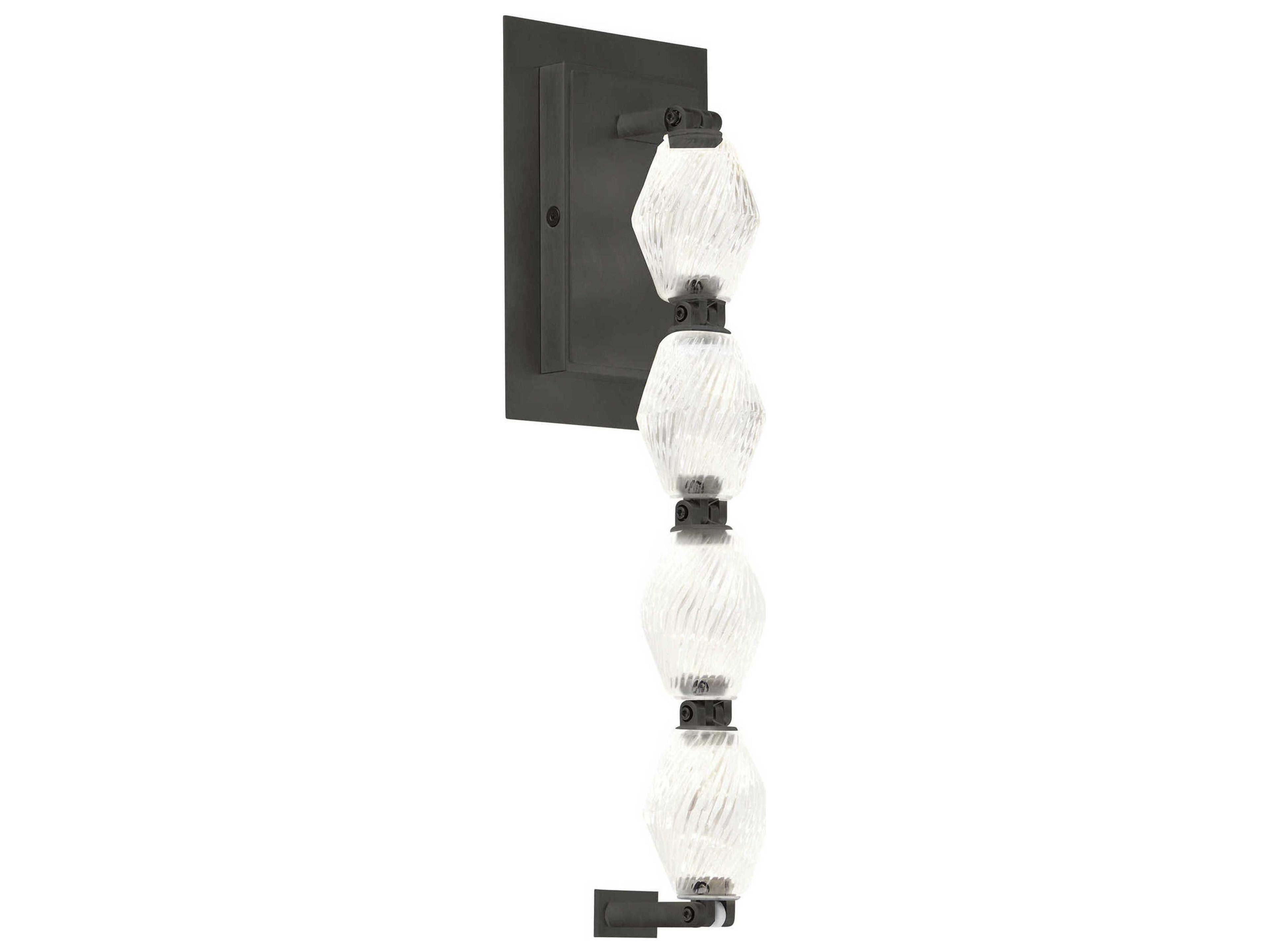 Visual Comfort Modern Collier 1-Light Dark Bronze Wall Sconce