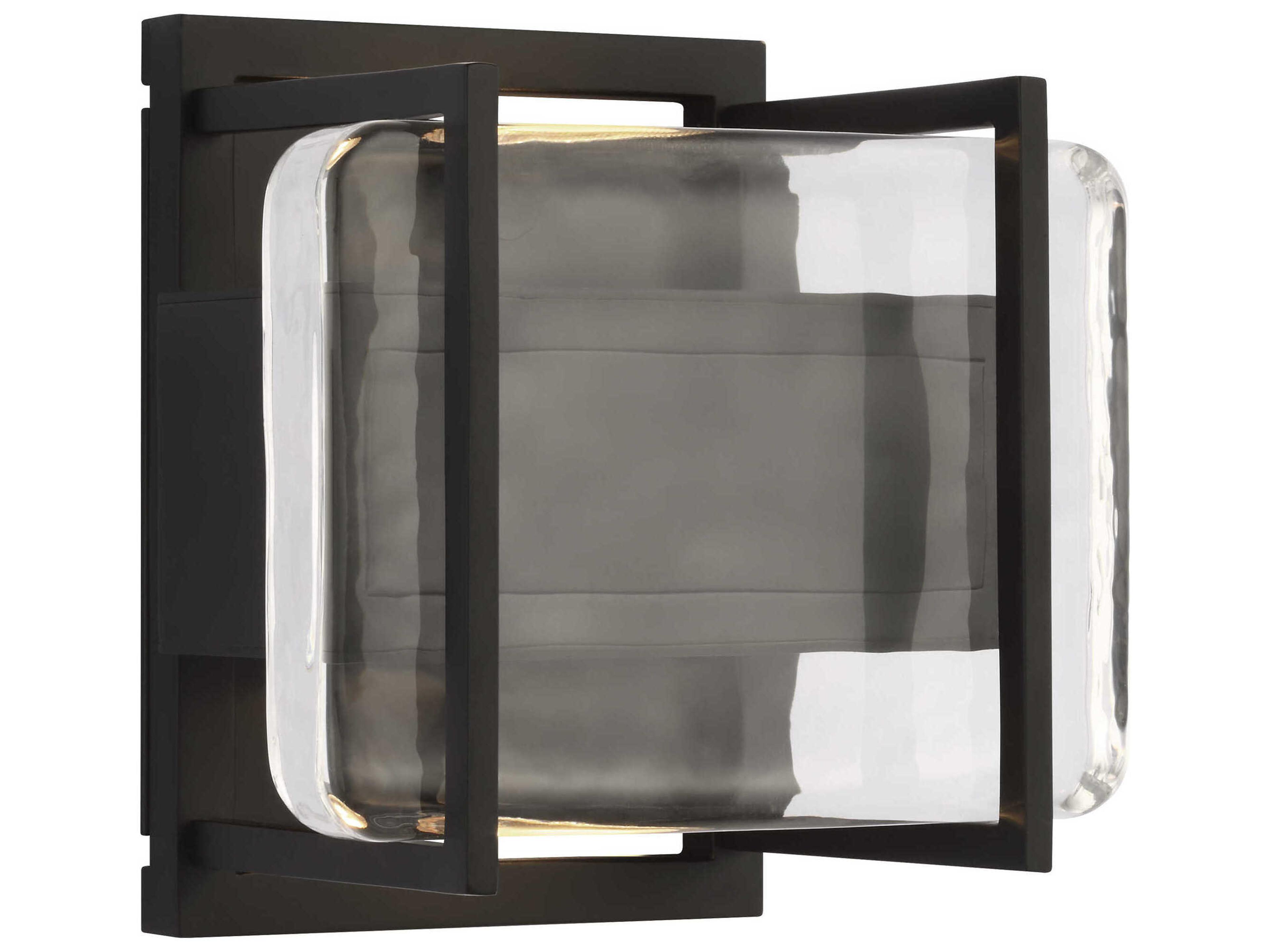 Visual Comfort Modern Duelle 1-Light Nightshade Black Wall Sconce