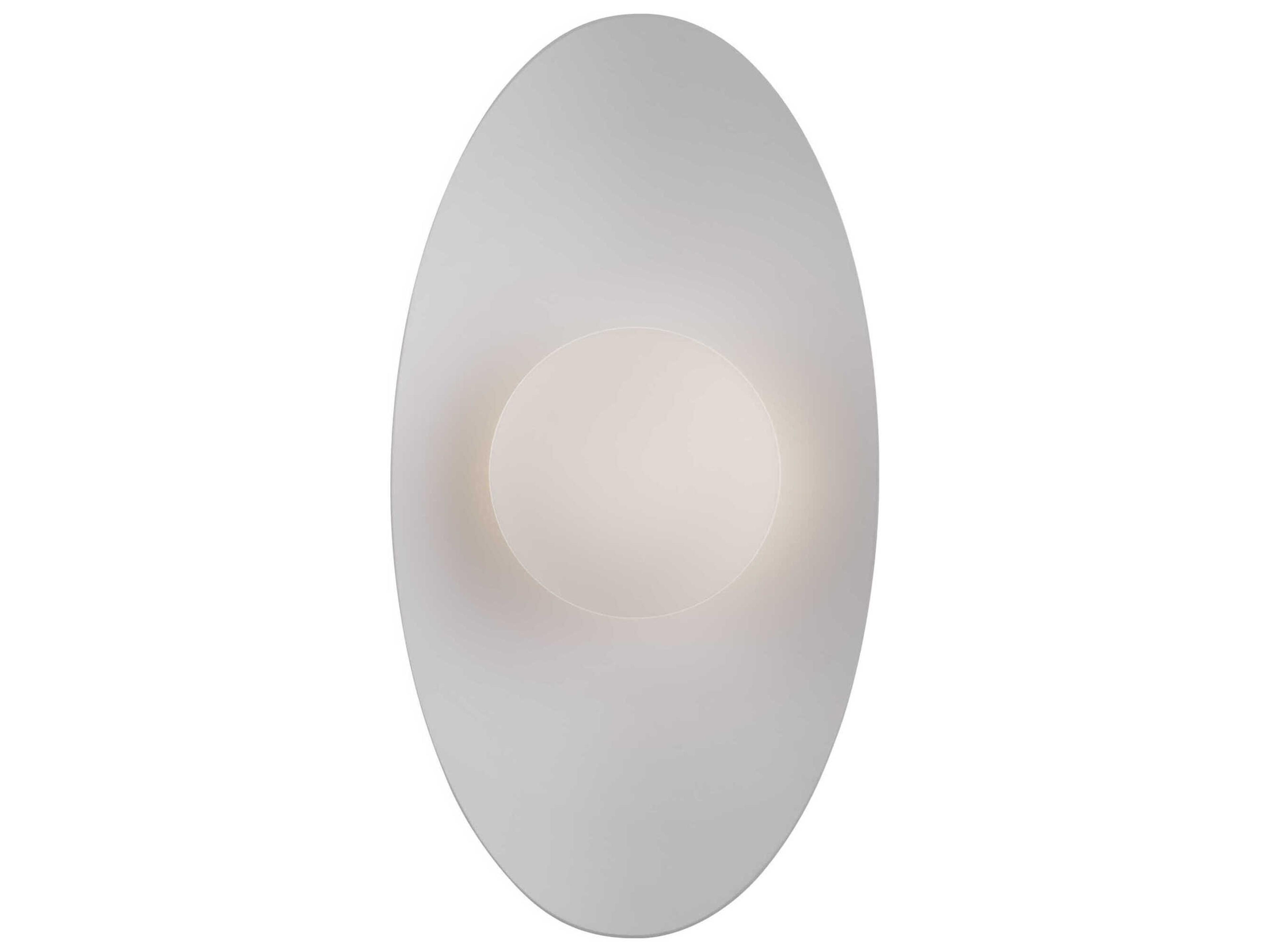 Visual Comfort Modern Joni 1-Light Matte Black White Wall Sconce