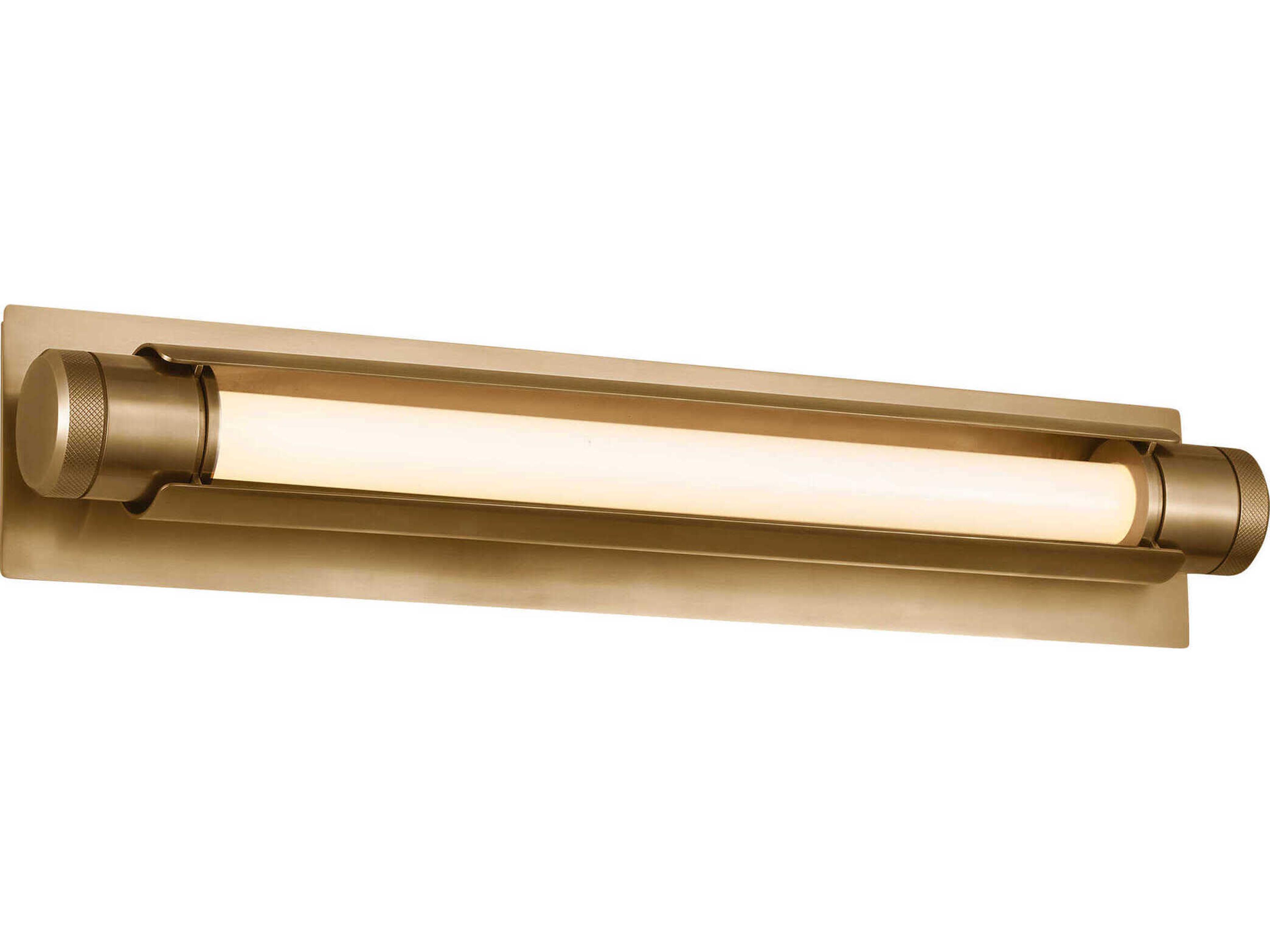 Visual Comfort Modern Capa 1-Light Hand Rubbed Antique Brass Vanity Light