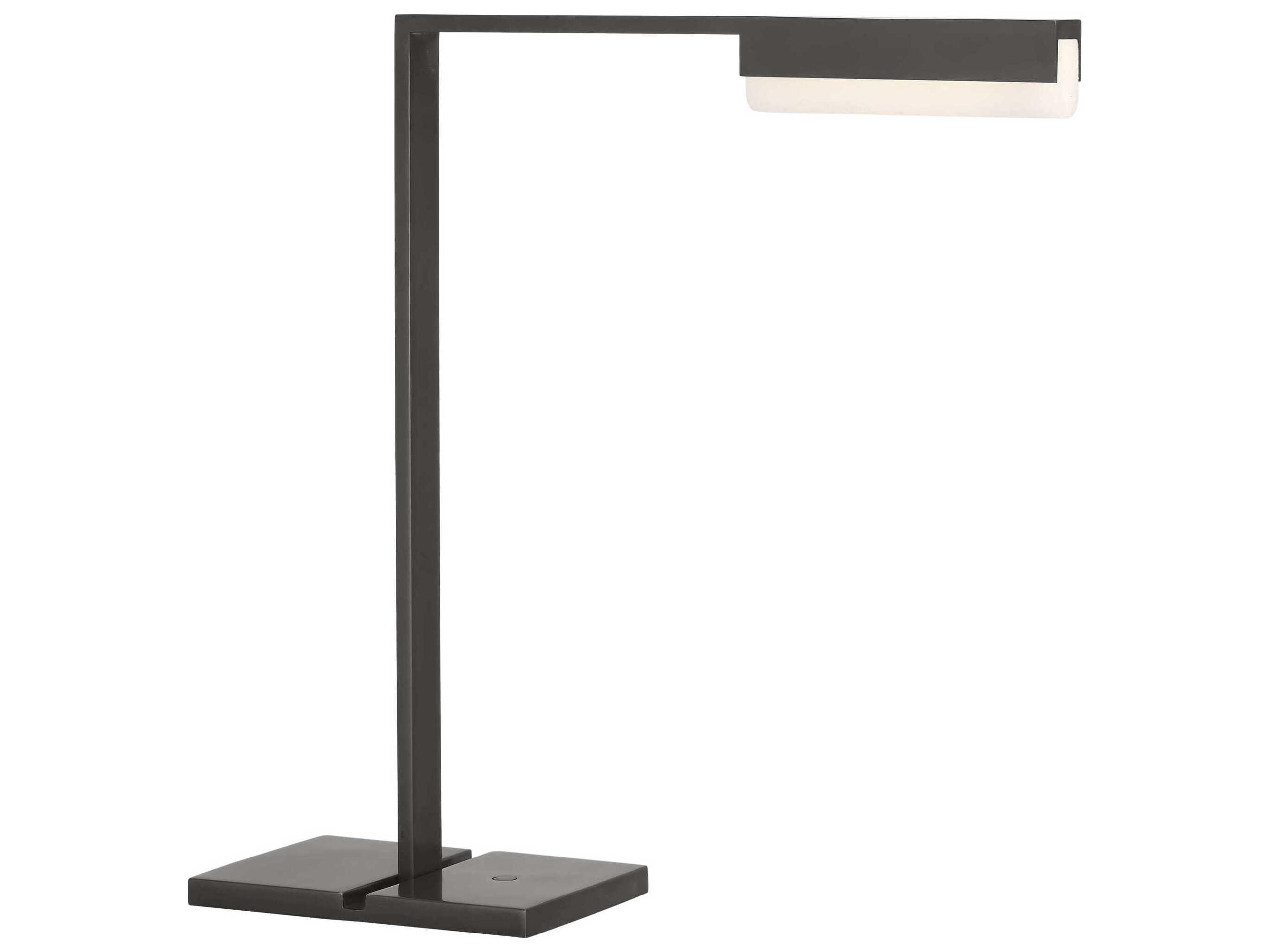 Visual Comfort Modern Linea Bronze Desk Lamp