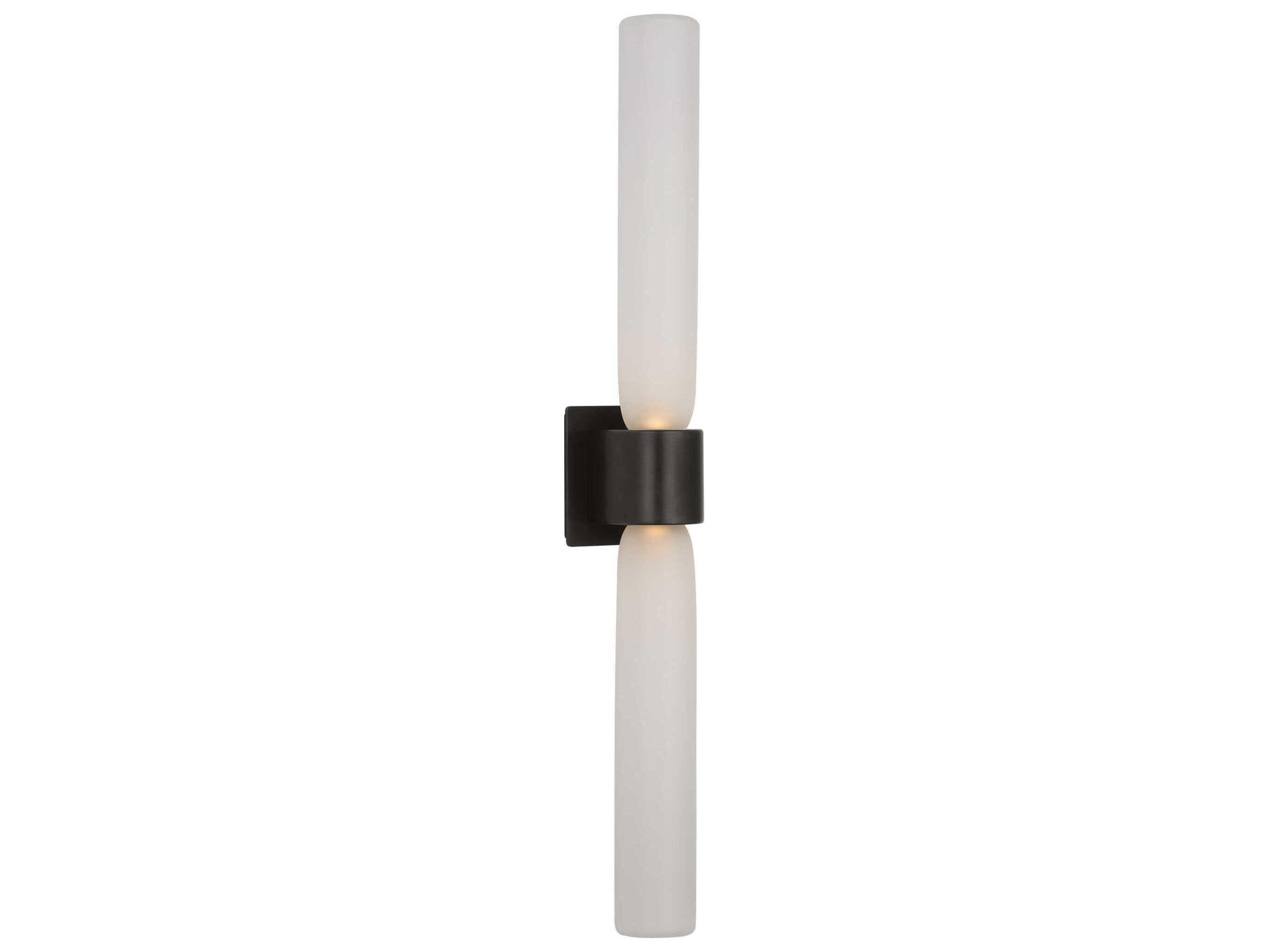 Visual Comfort Modern Volver 2-Light Bronze Wall Sconce