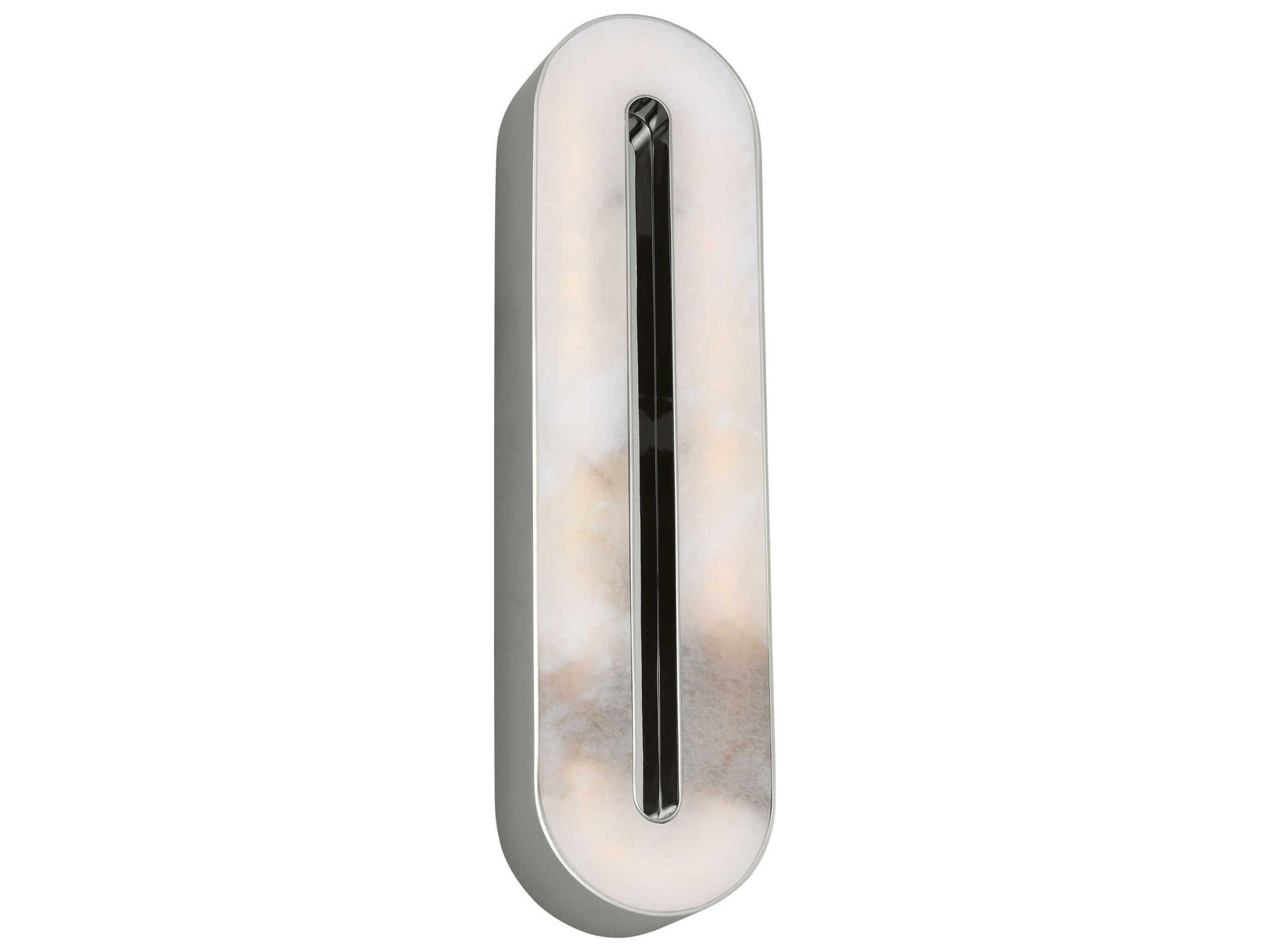 Visual Comfort Modern Wyllis 1-Light Polished Nickel Wall Sconce
