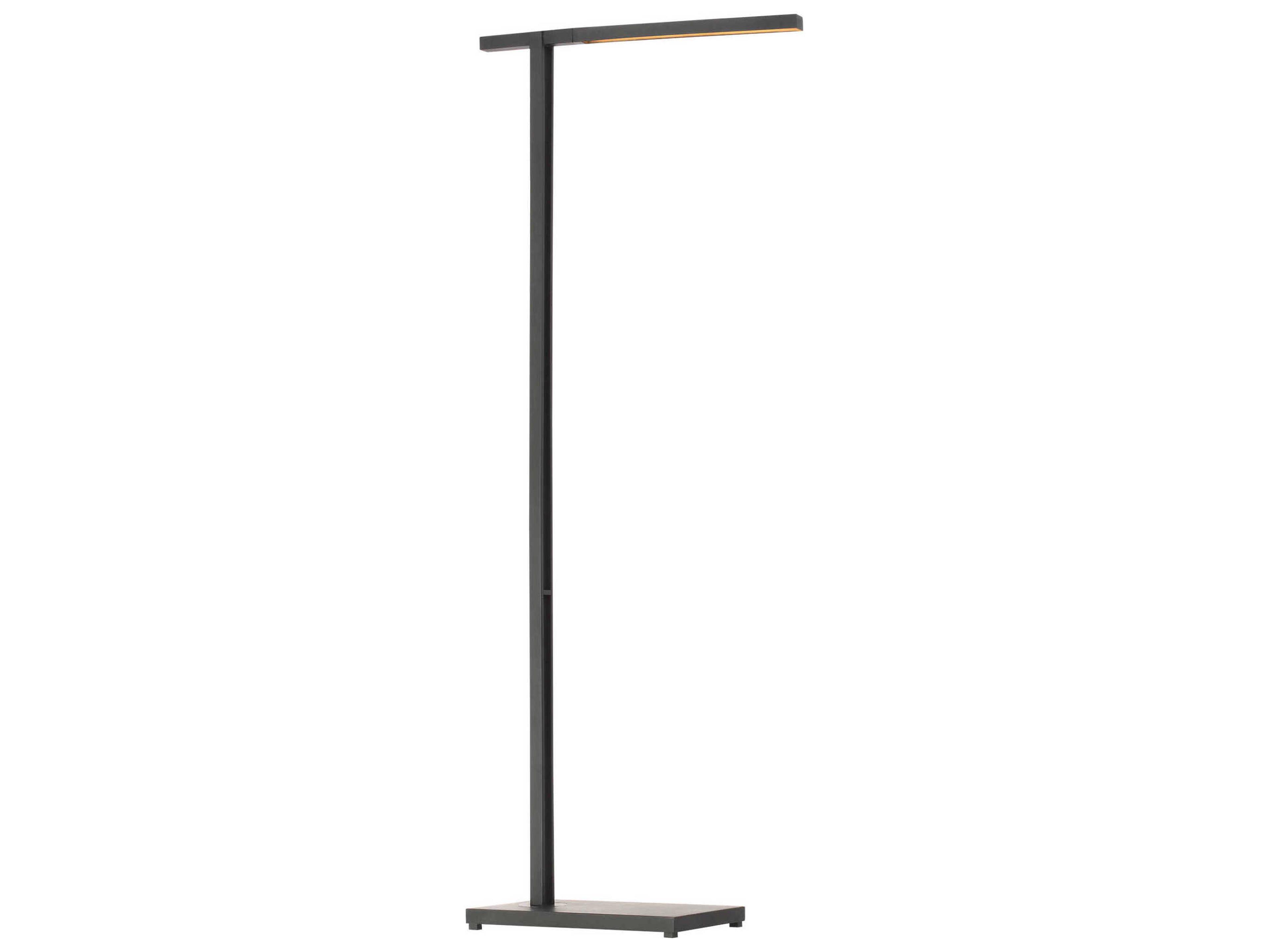 Visual Comfort Modern Stagger Nightshade Black Floor Lamp