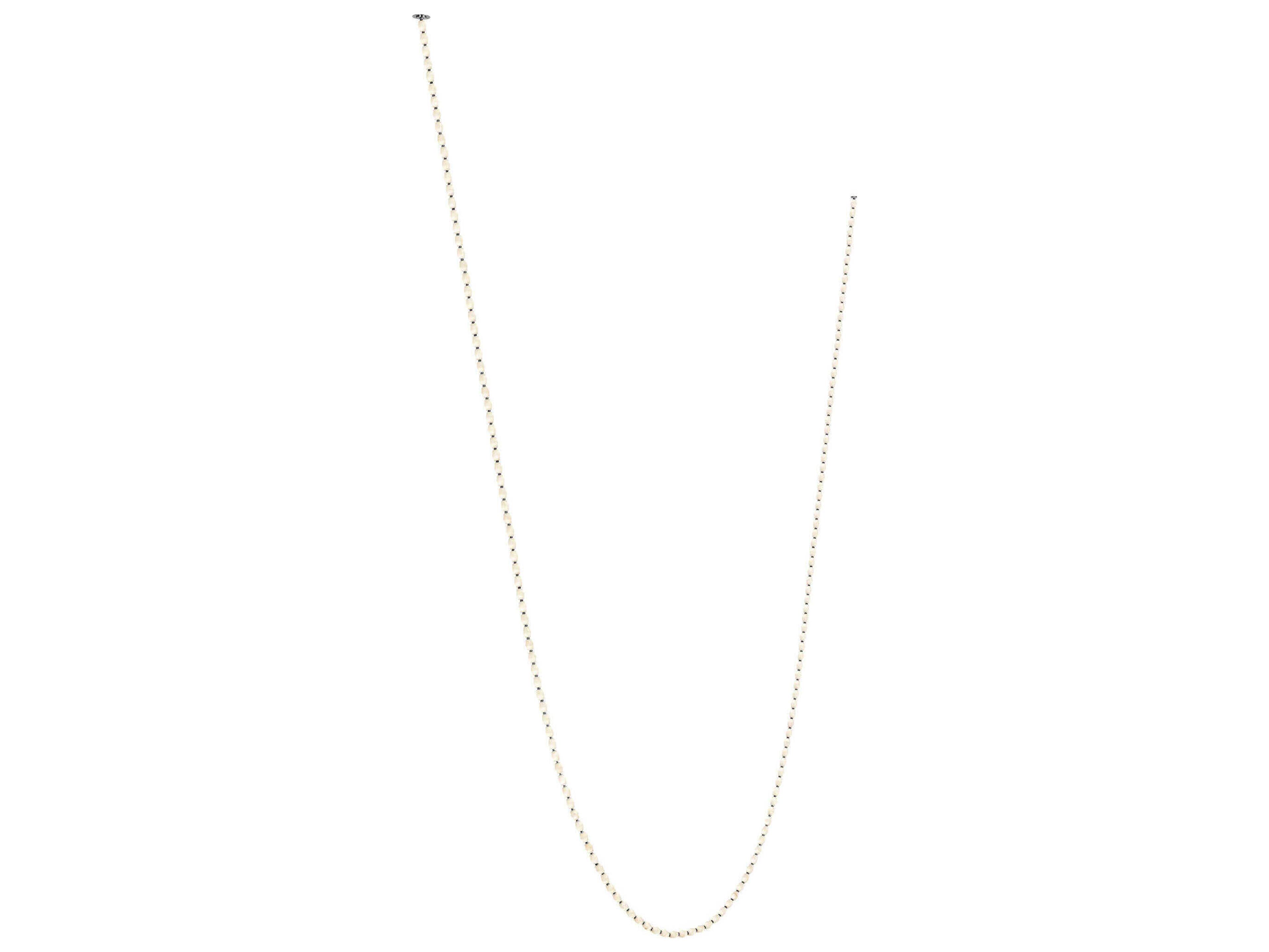 Visual Comfort Modern Collier 162-Light Polished Nickel Linear Chandelier