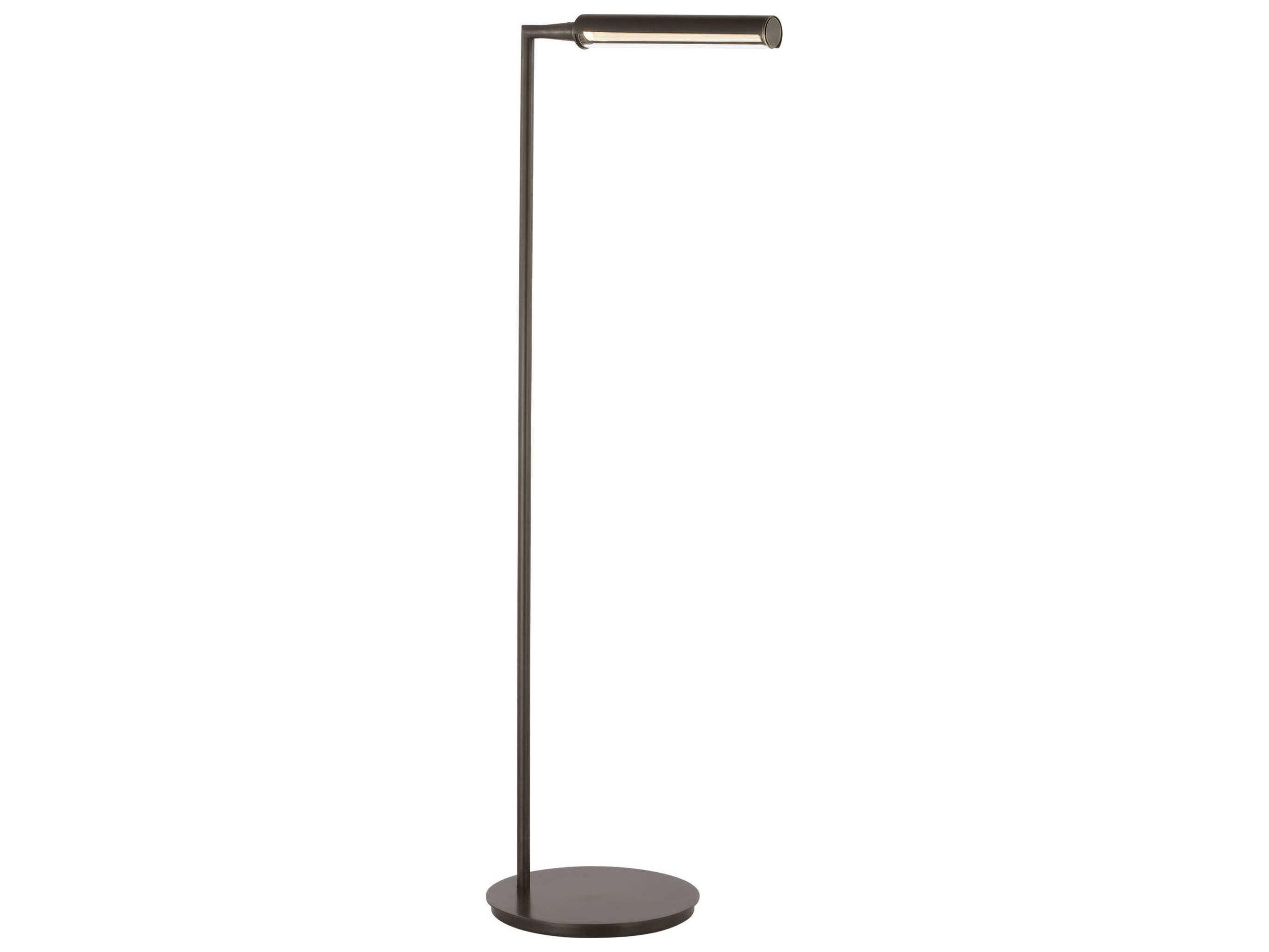 Visual Comfort Modern Poza Bronze Floor Lamp