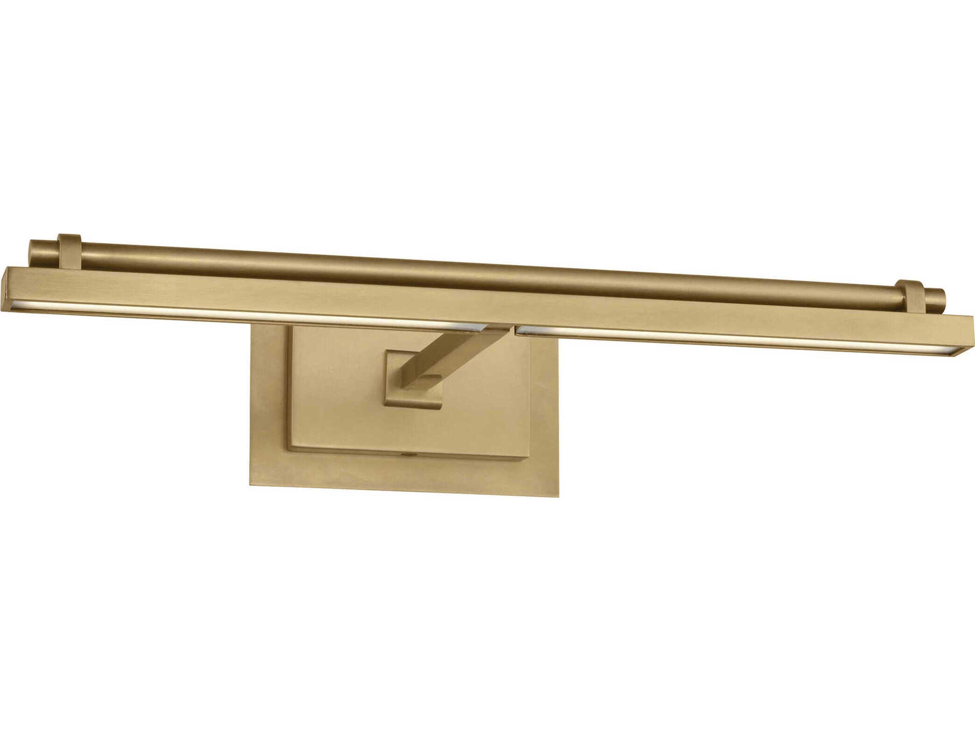 Visual Comfort Modern Kal 1-Light Natural Brass Picture Light