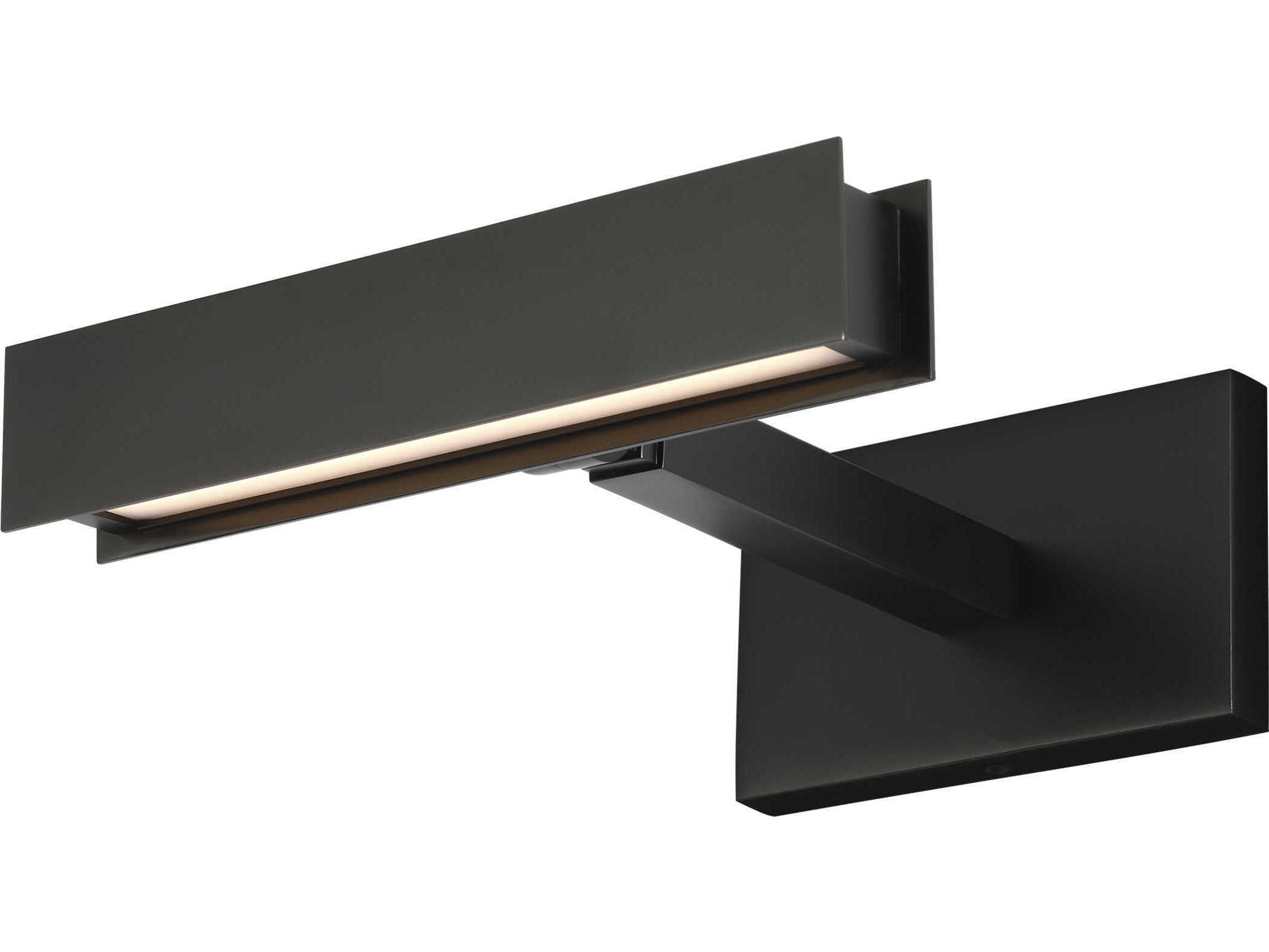 Visual Comfort Modern Bau 1-Light Nightshade Black Picture Light