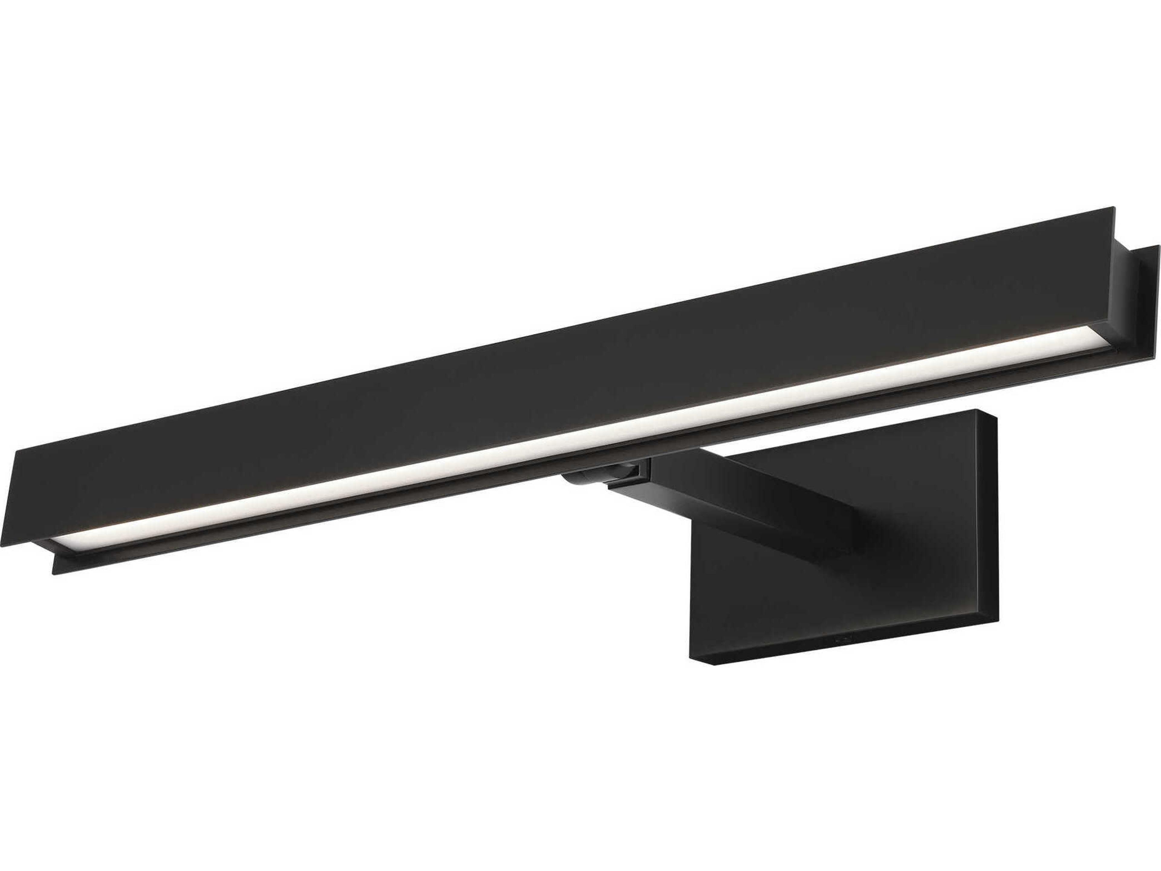 Visual Comfort Modern Bau 1-Light Nightshade Black Picture Light