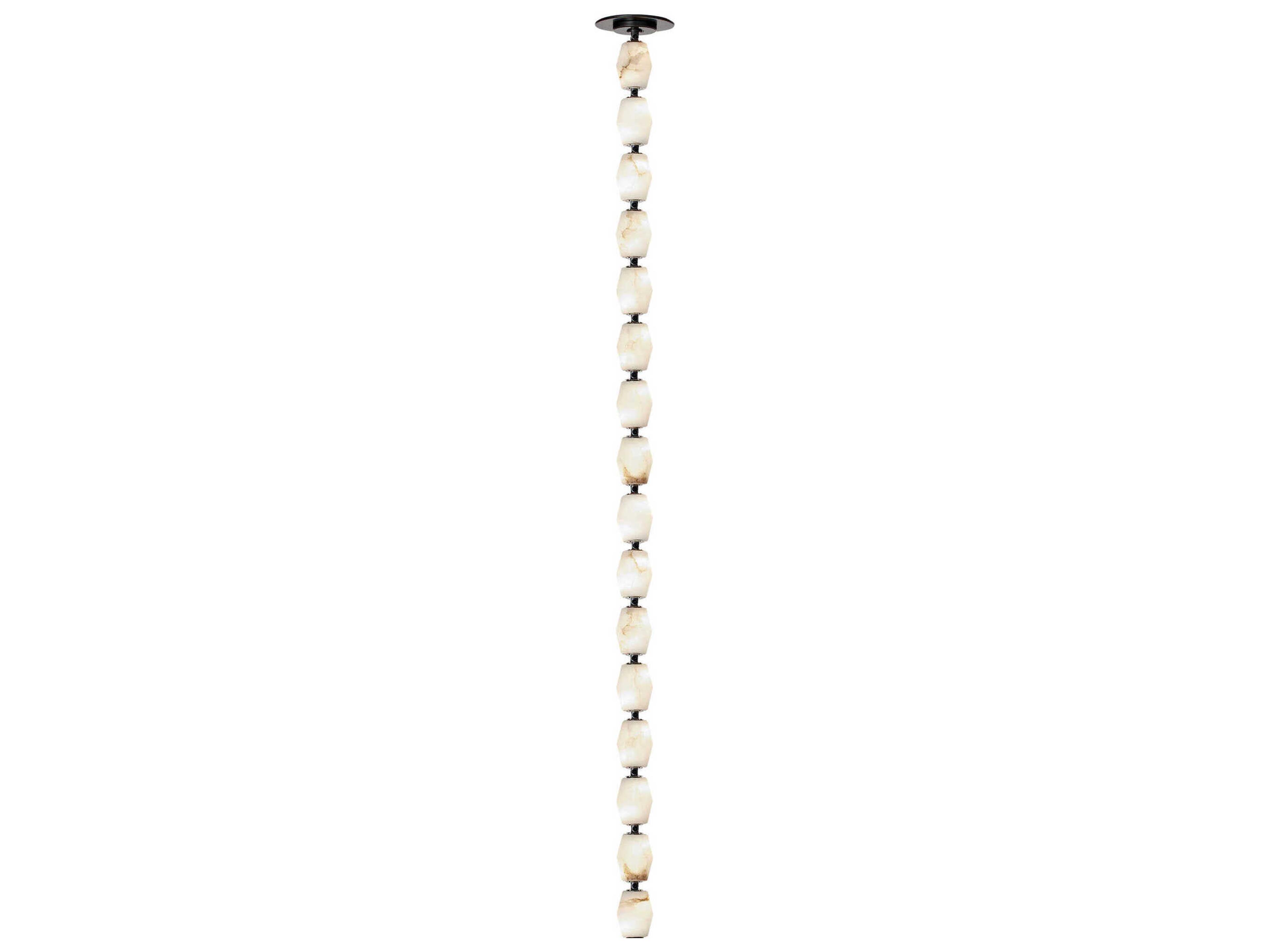 Visual Comfort Modern Collier 1-Light Bronze Linear Mini Pendant