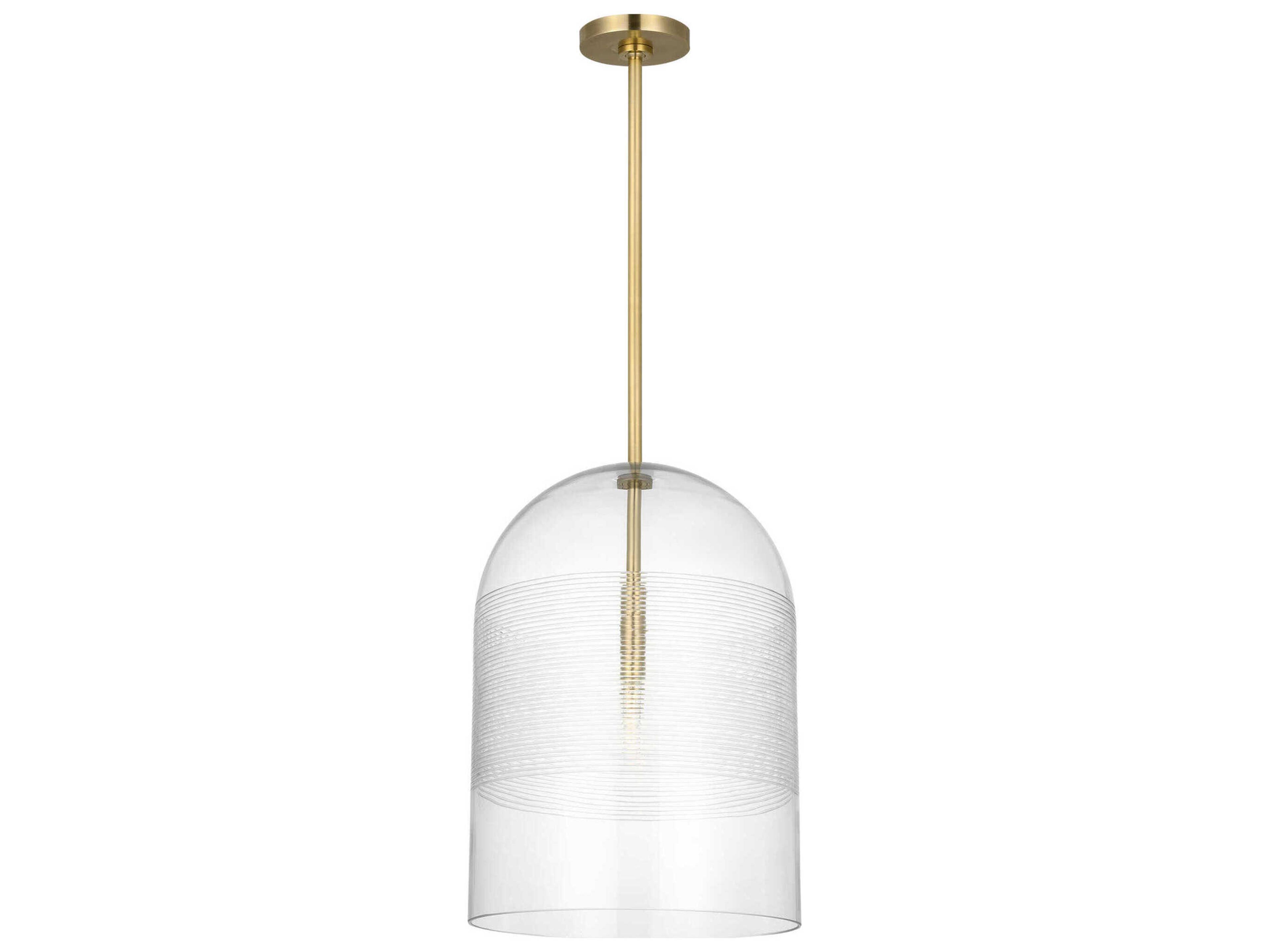 Leano 1-Light Brass Pendant