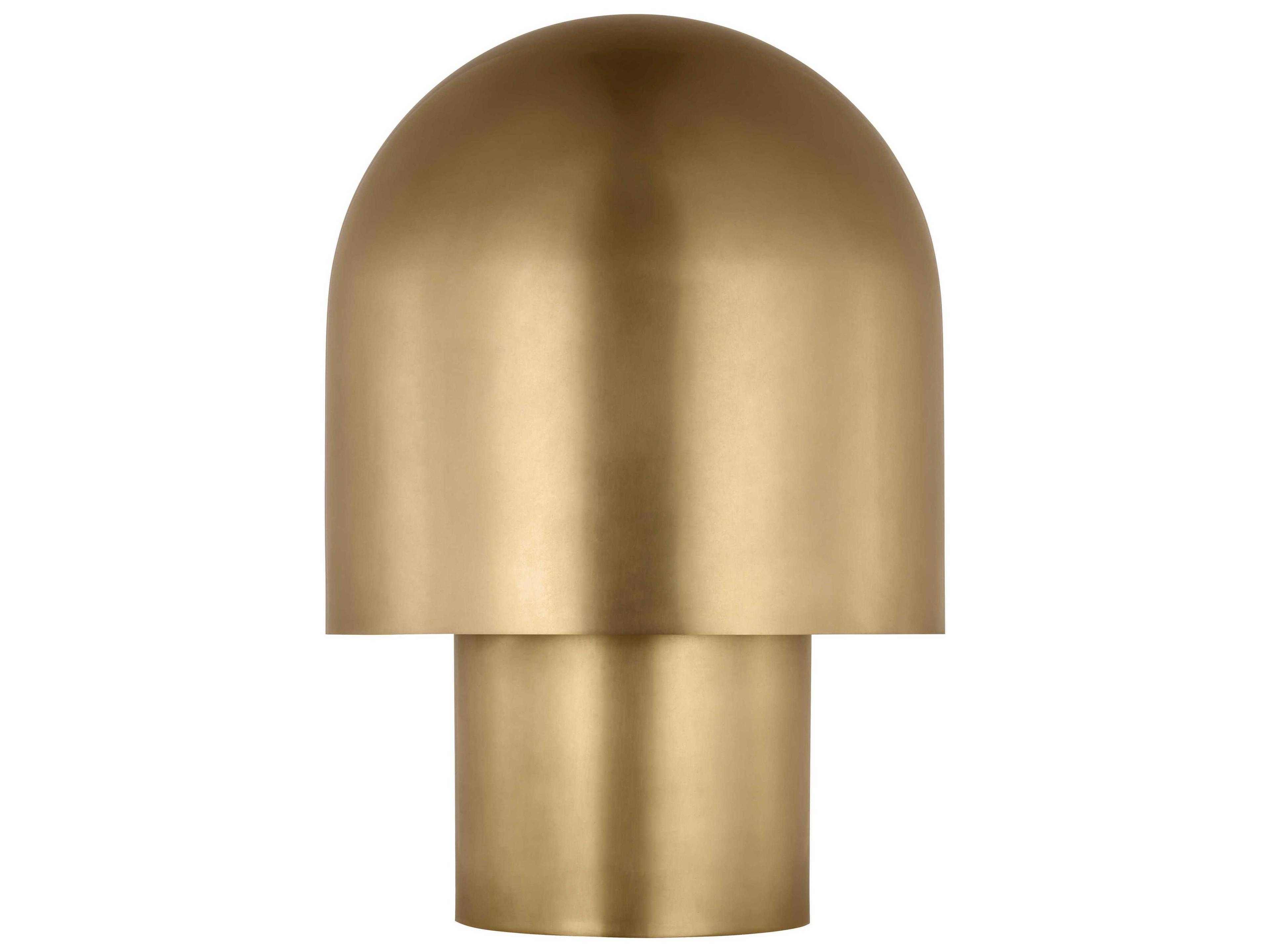 Visual Comfort Modern Kennett Natural Brass Table Lamp
