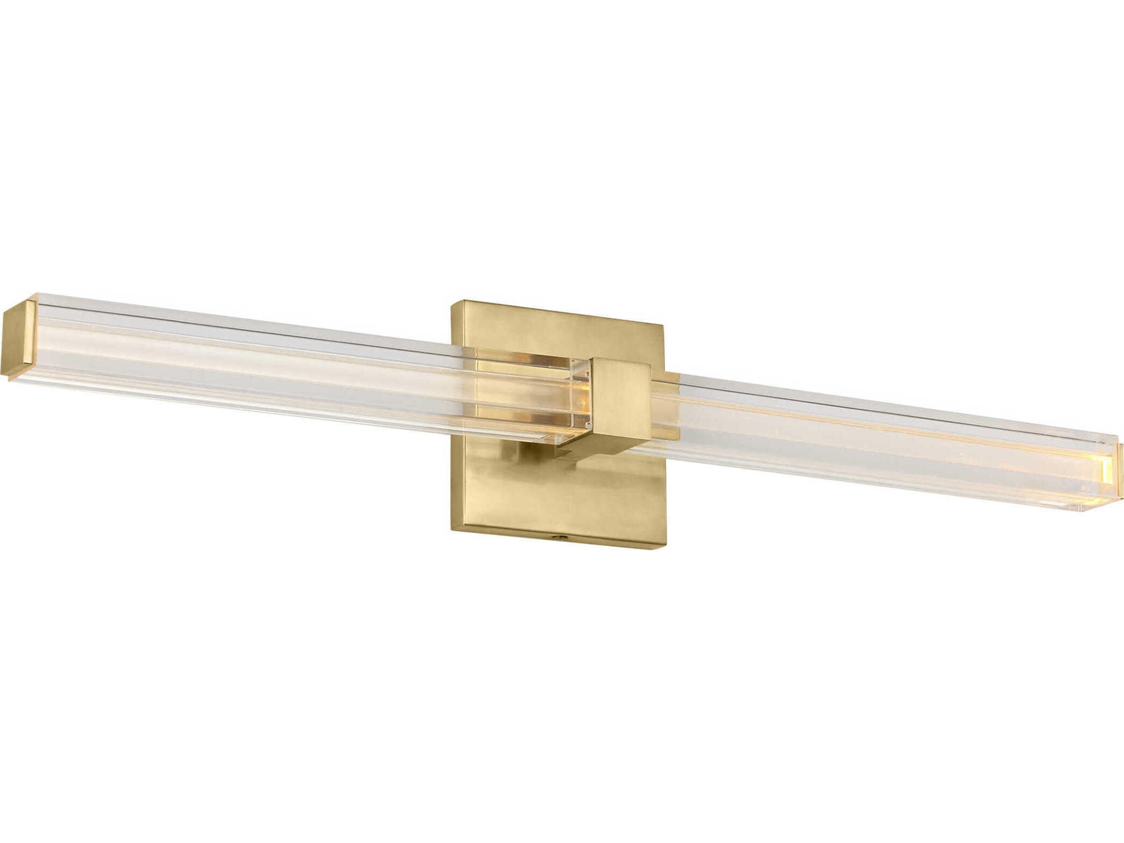 Visual Comfort Modern Reiya 1-Light Brass Vanity Light