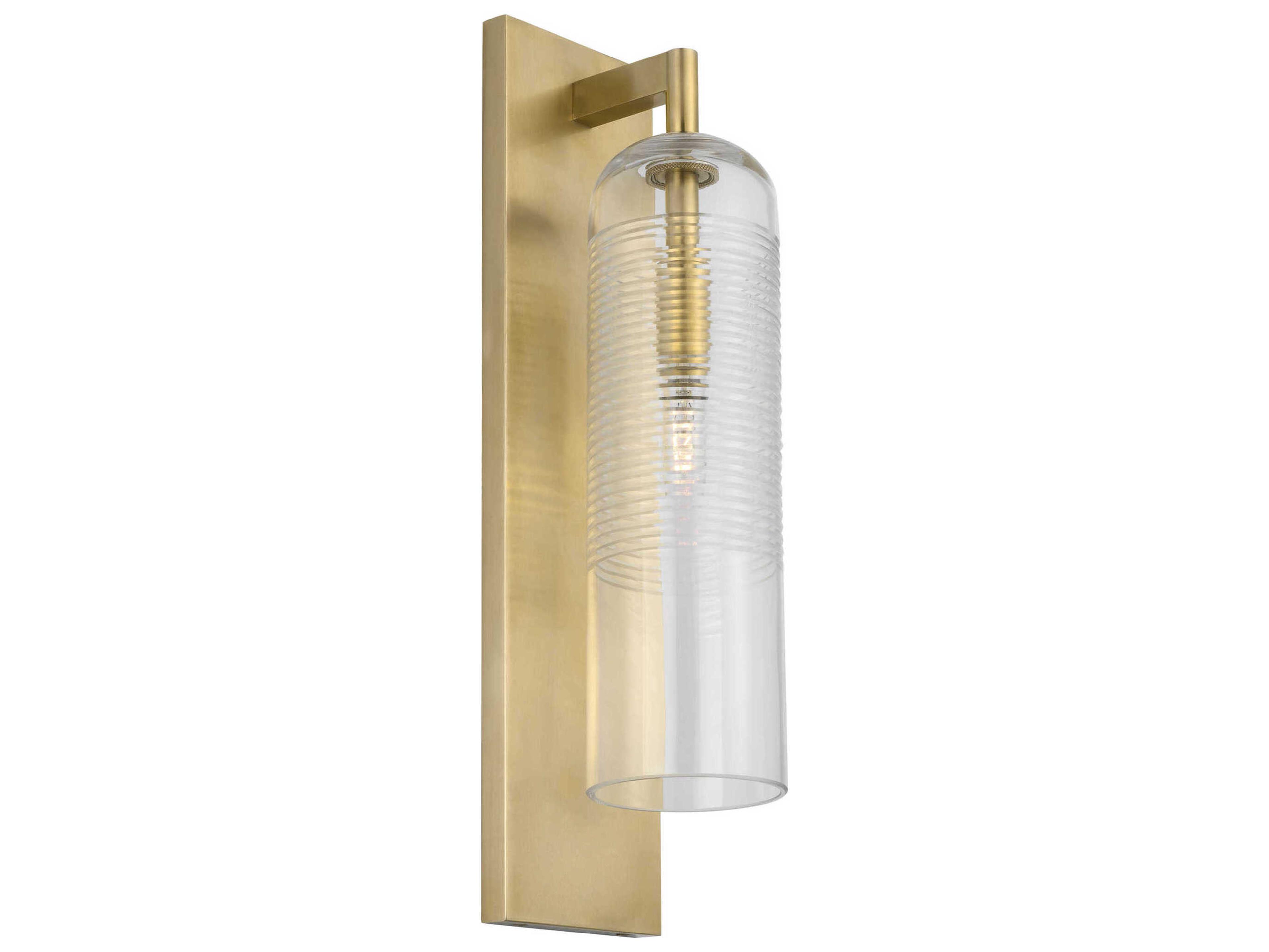 Leano 1-Light Brass Wall Sconce