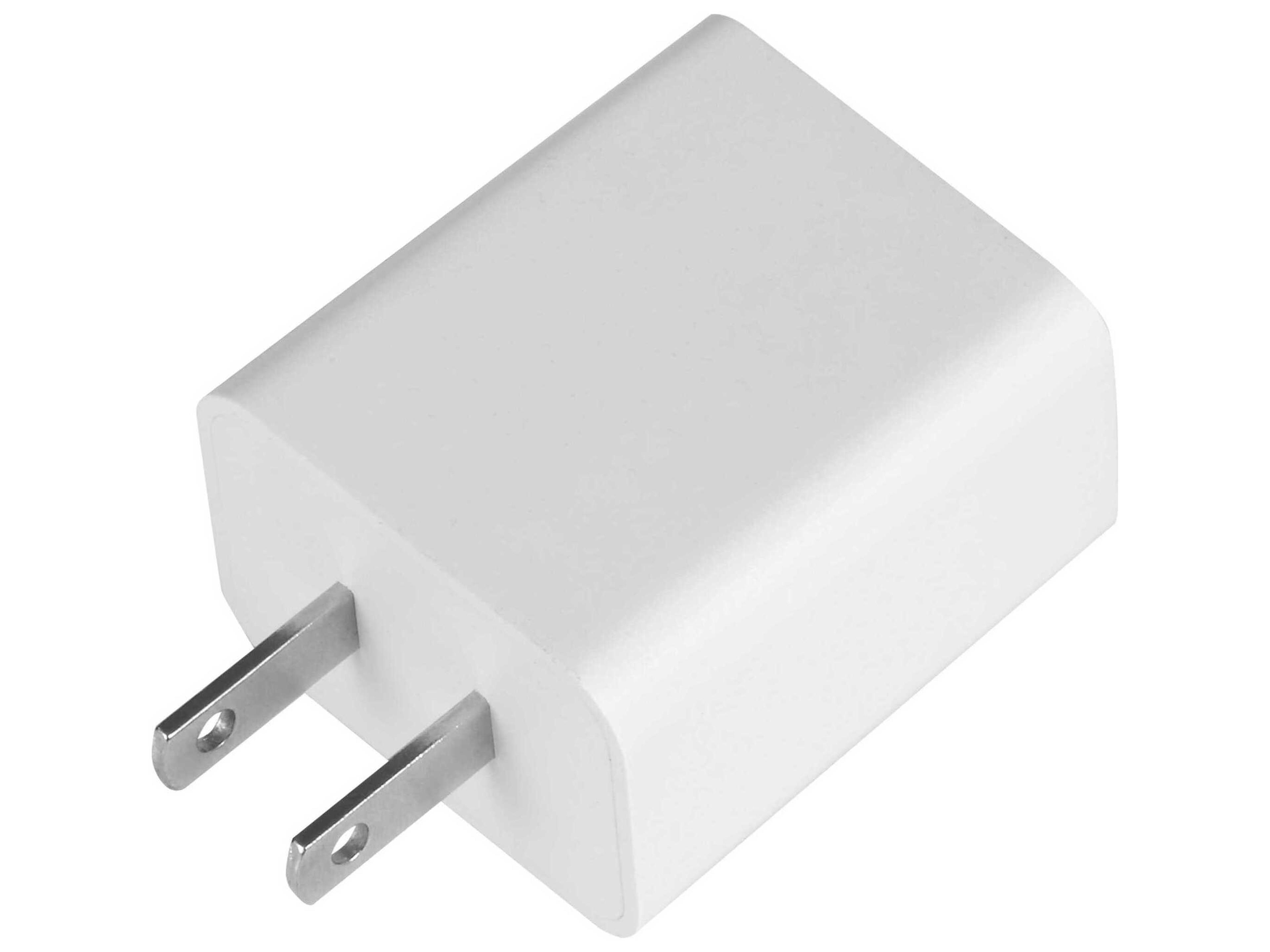 Visual Comfort Modern White USB-C Wall Charger