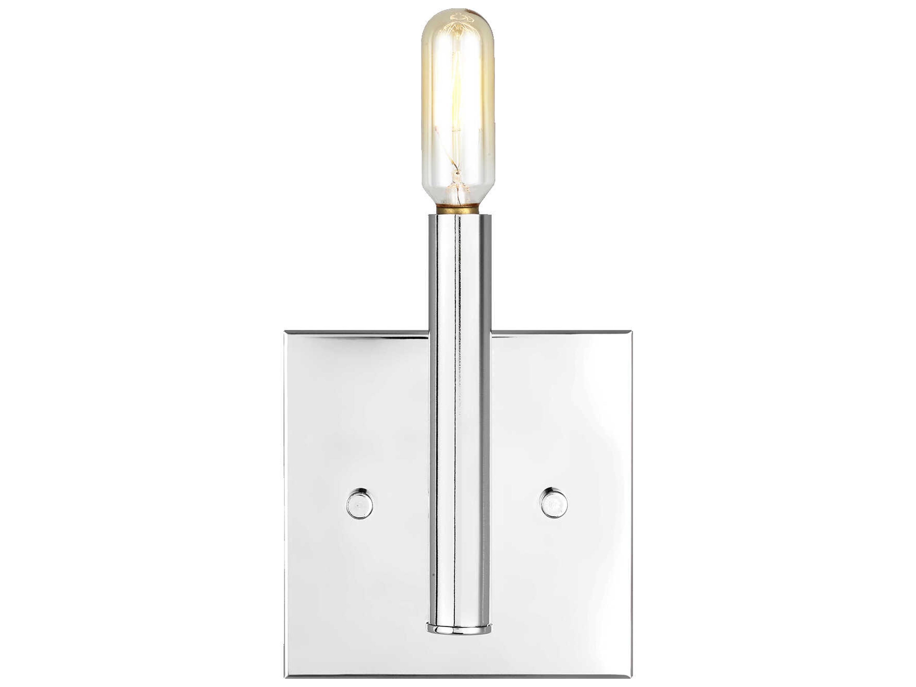 Visual Comfort Studio Vector 1-Light Chrome Wall Sconce