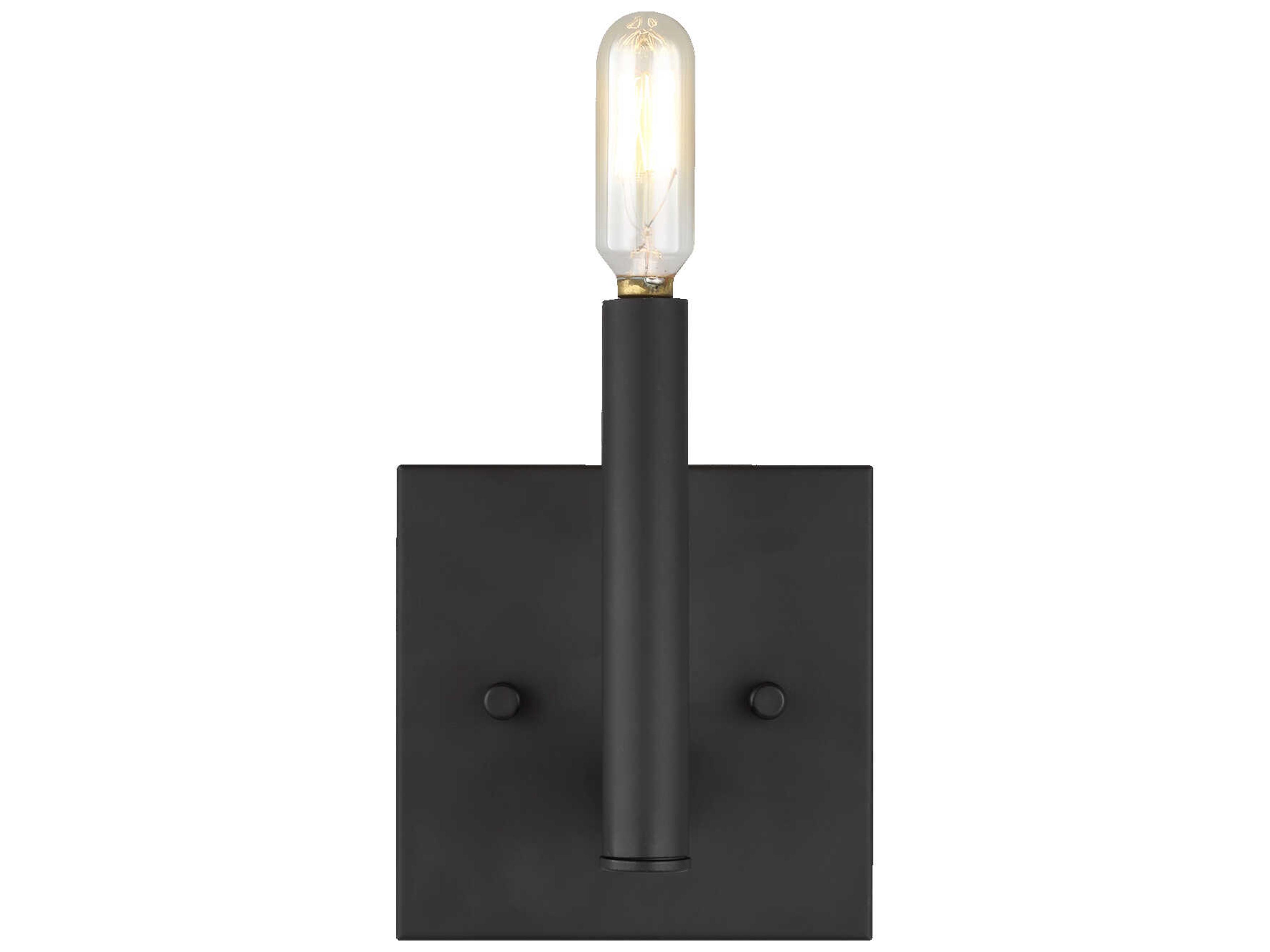 Visual Comfort Studio Vector 1-Light Midnight Black Wall Sconce