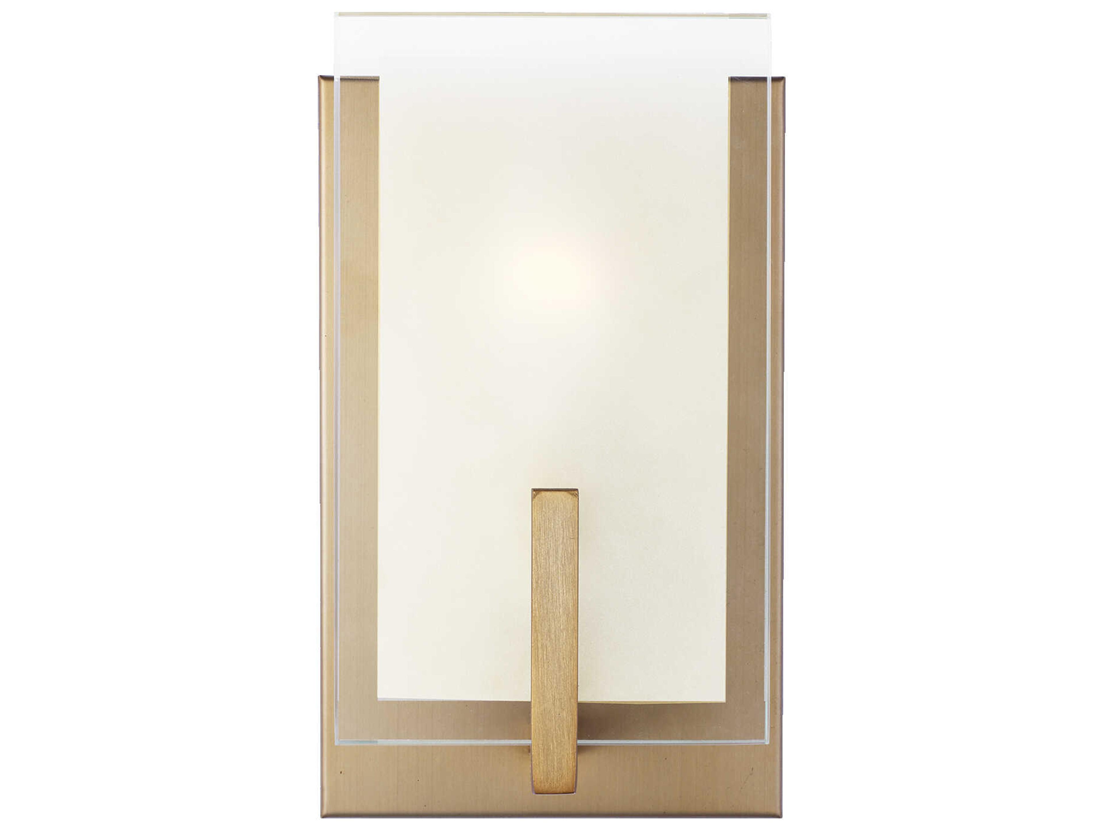 Visual Comfort Studio Syll 1-Light Satin Brass Wall Sconce