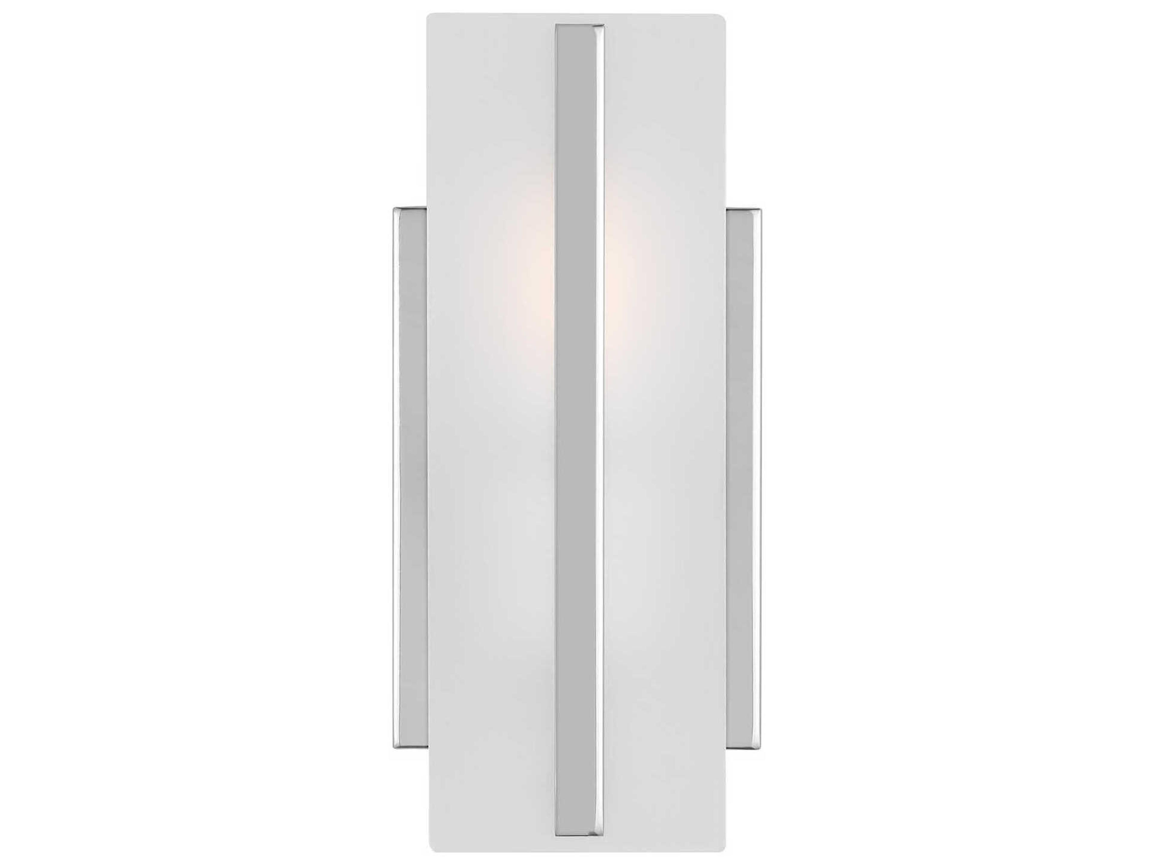 Visual Comfort Studio Dex 1-Light Chrome Wall Sconce